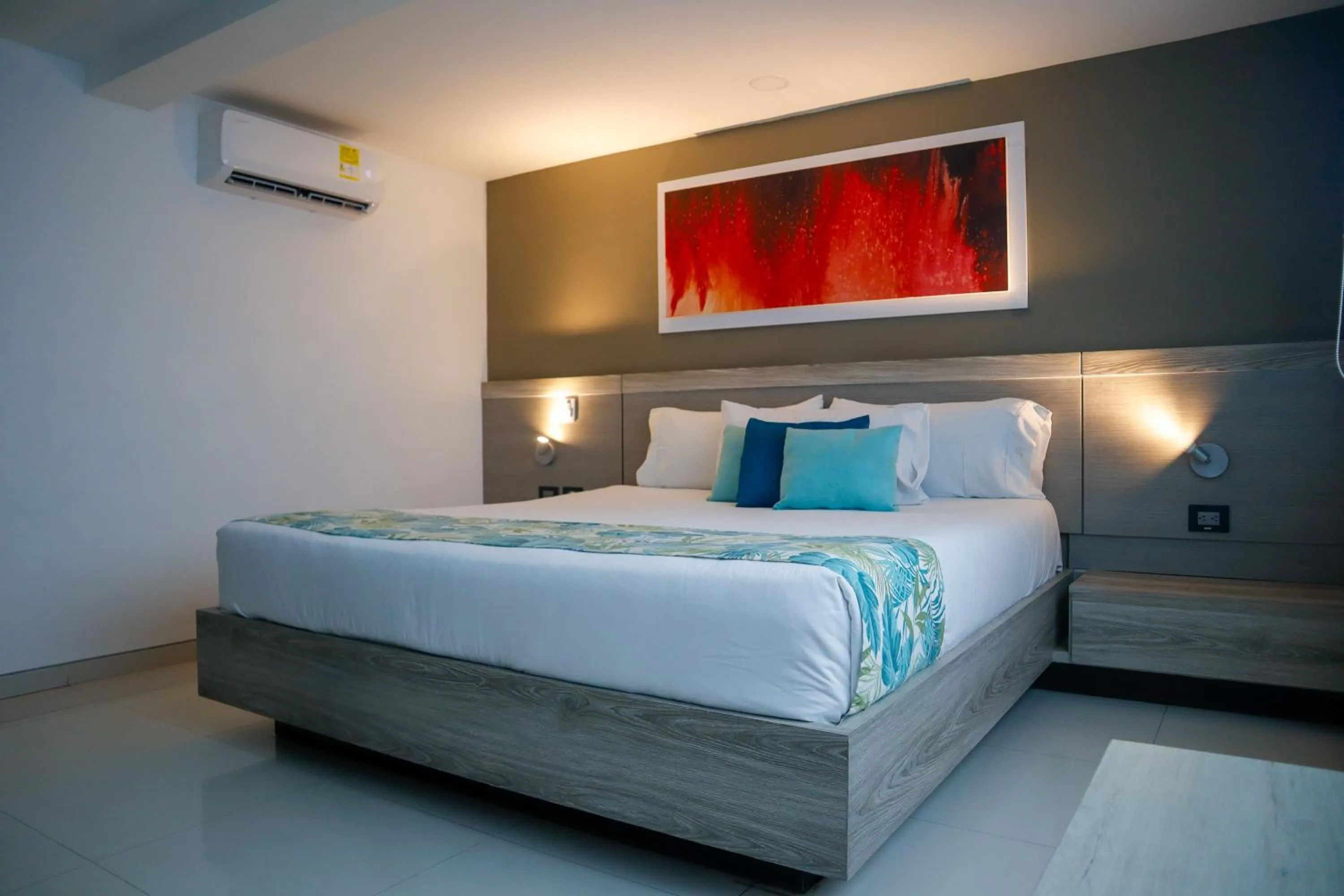 Bed in Varanasi Hotel Boutique Aeropuerto