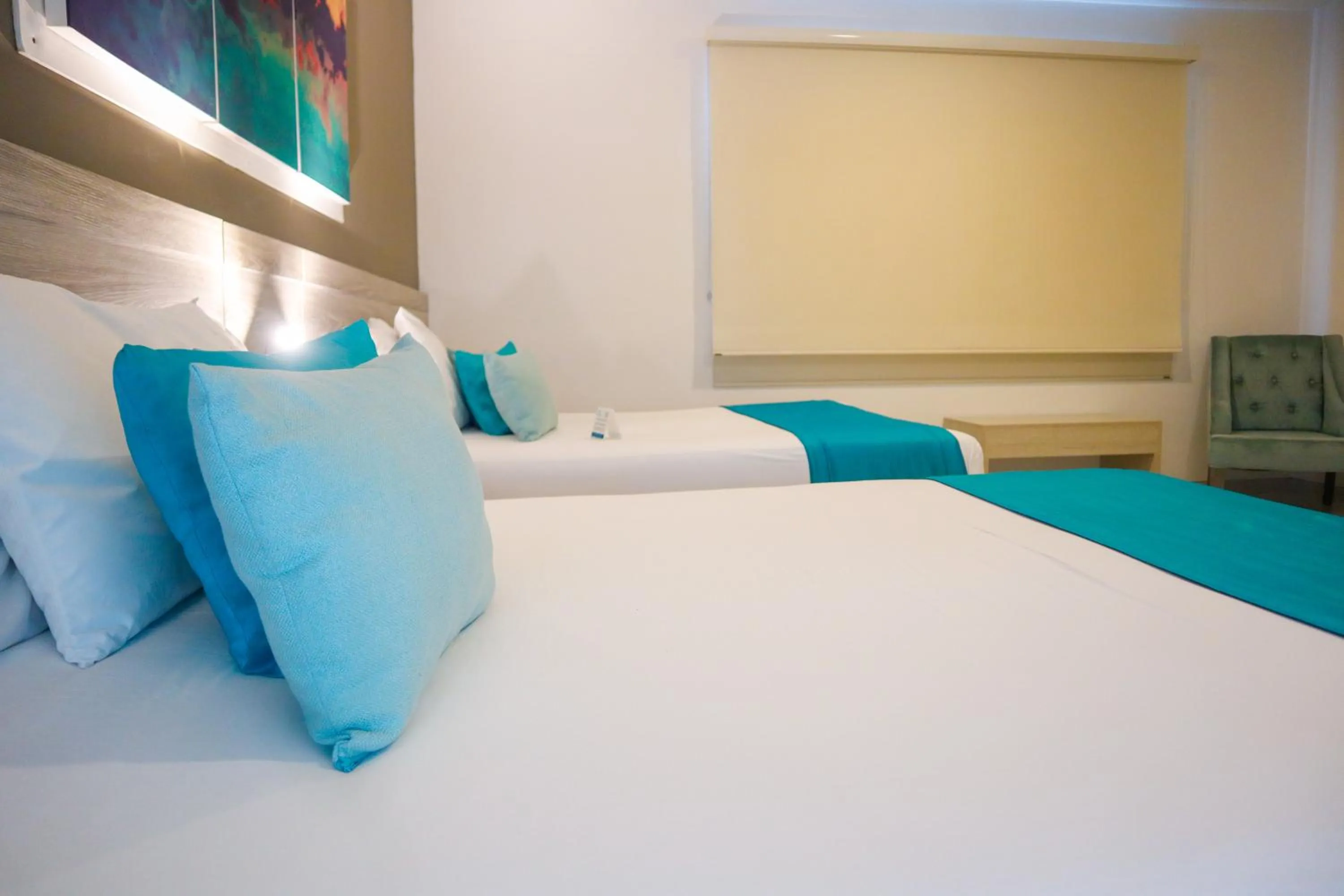 Bed in Varanasi Hotel Boutique Aeropuerto