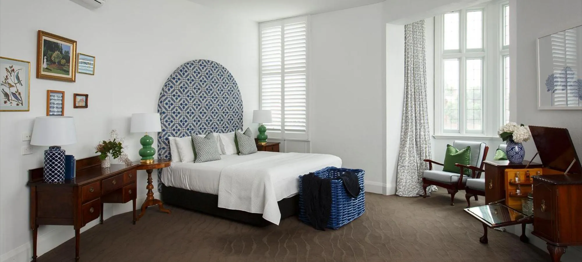 Bed in The Provincial Boutique Hotel