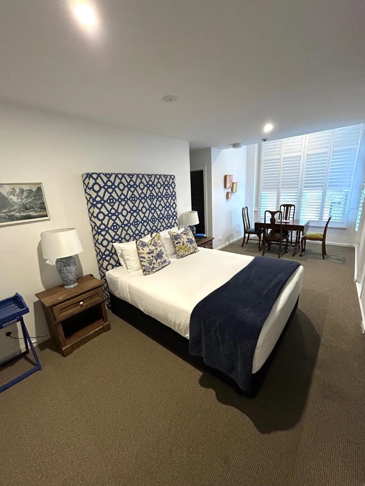 Living room, Bed in The Provincial Boutique Hotel