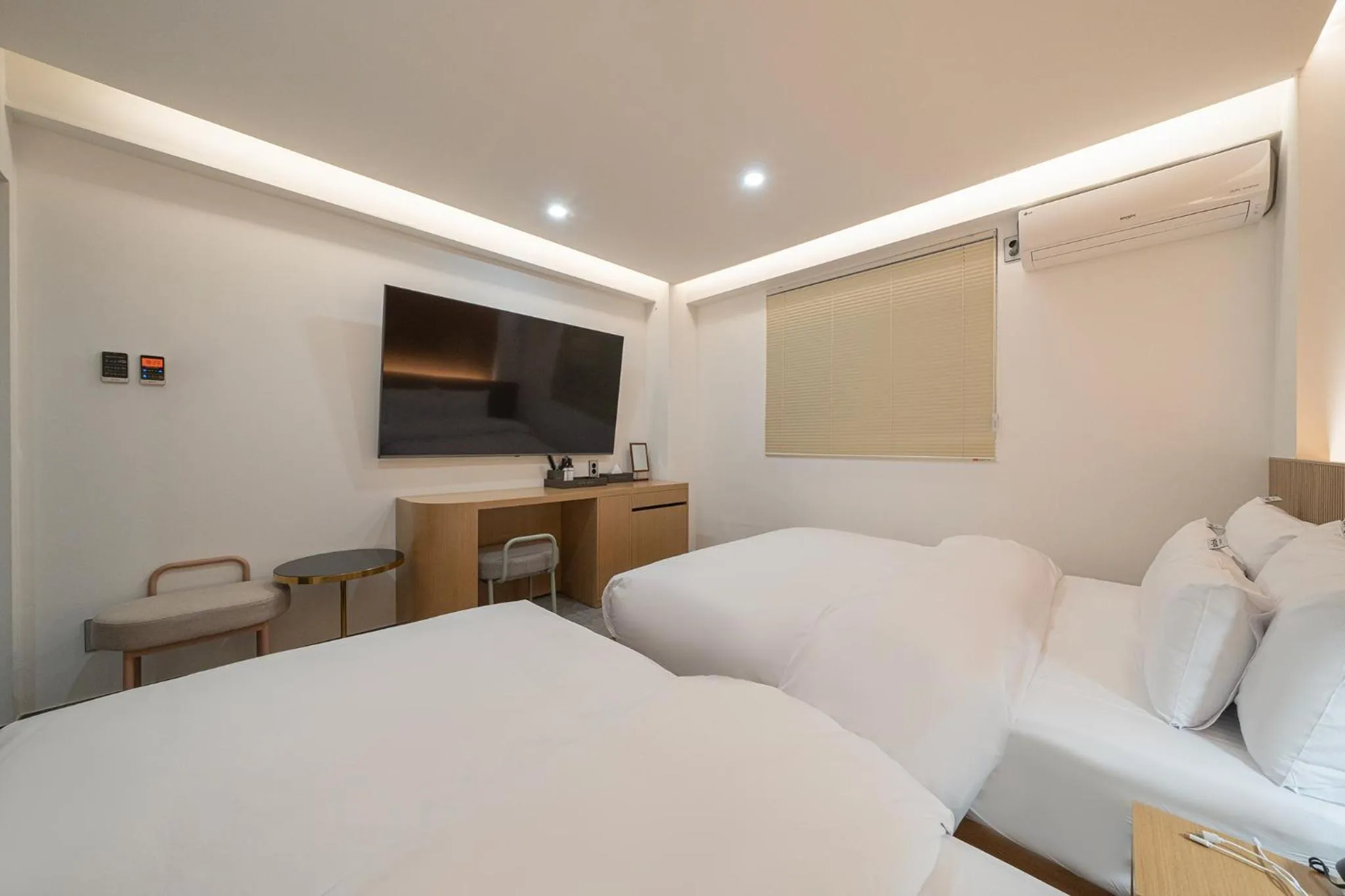 Bed in Hotel YAJA Namchuncheon