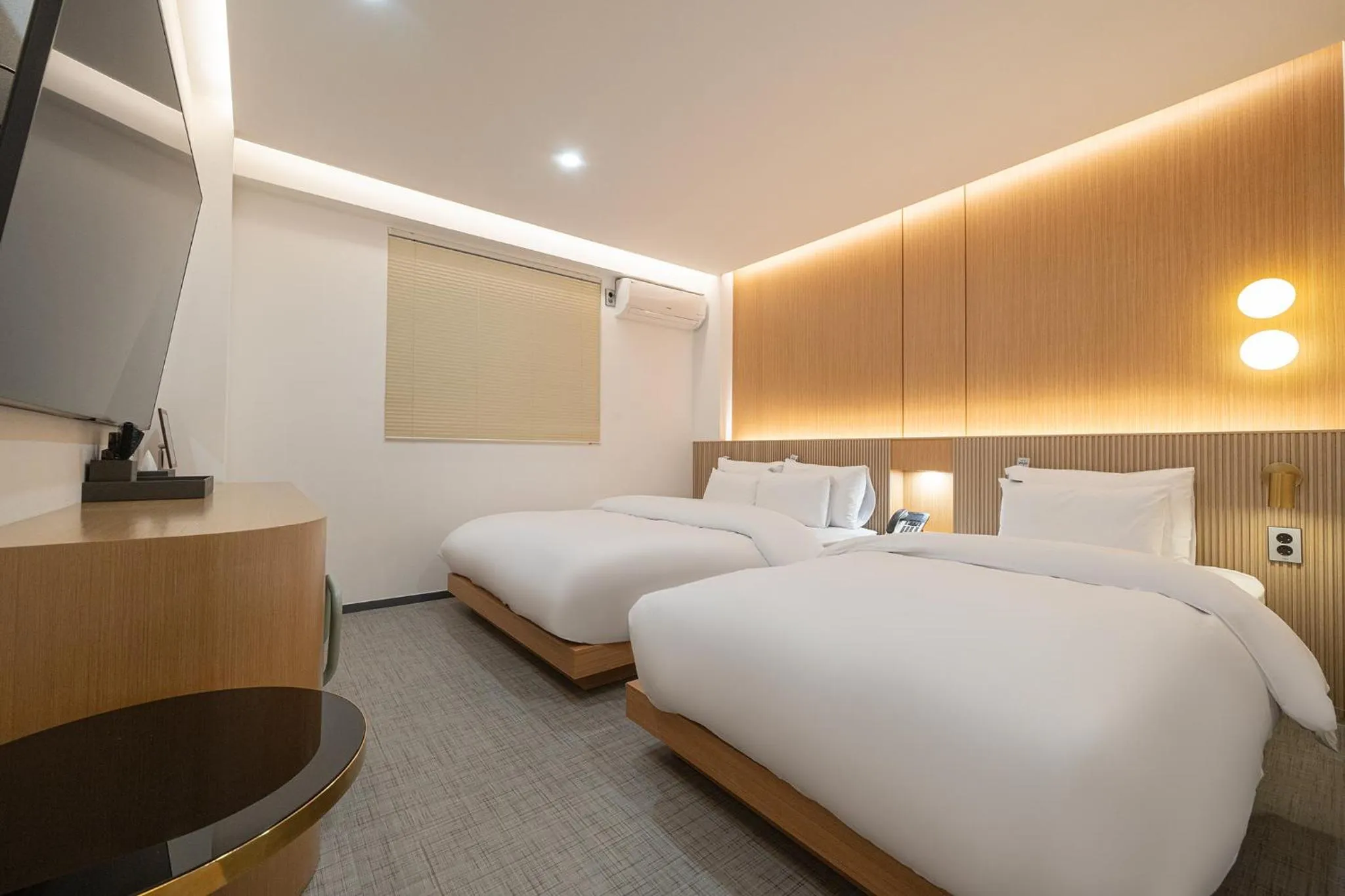 Bed in Hotel YAJA Namchuncheon