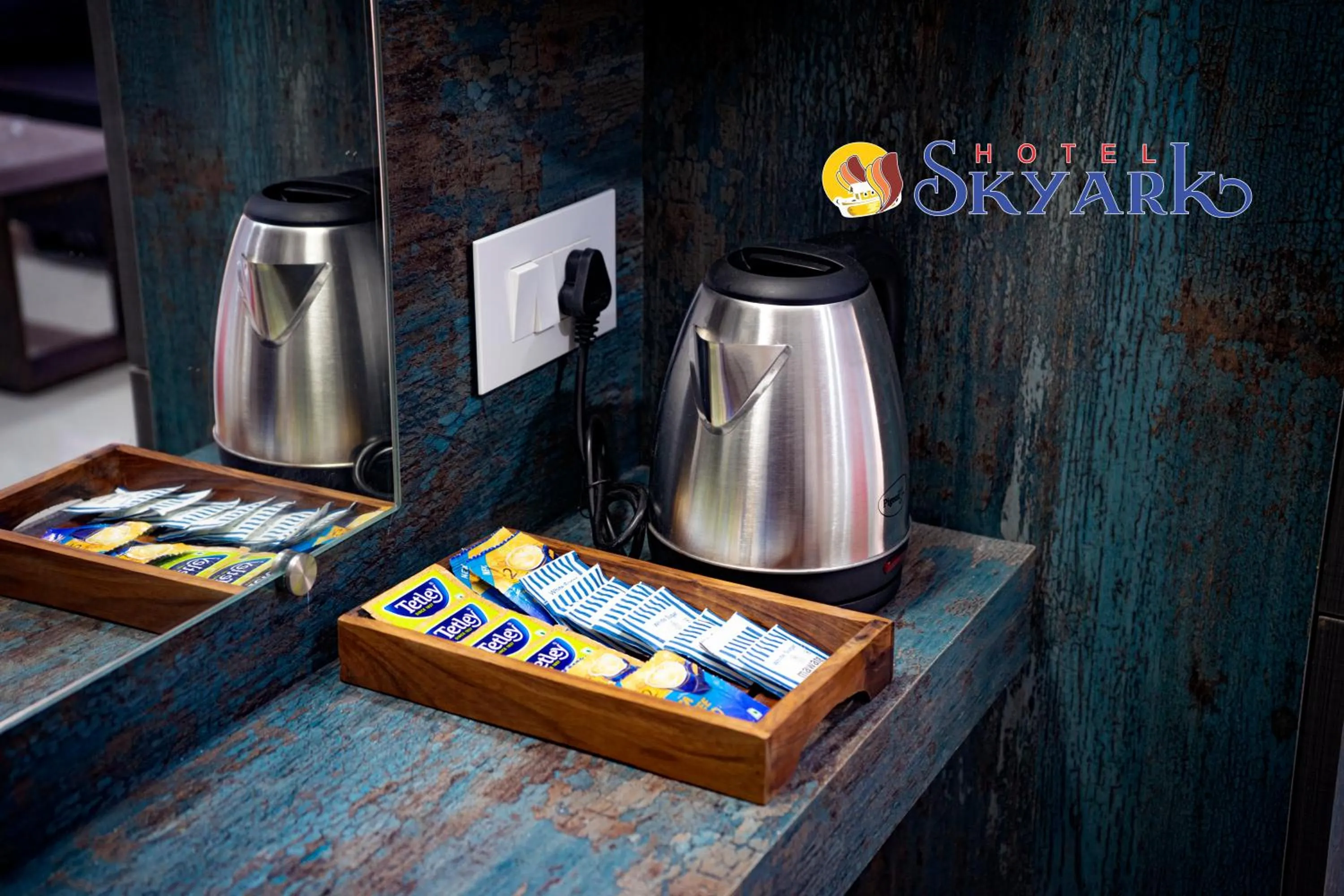 Coffee/tea facilities in Hotel Skyark