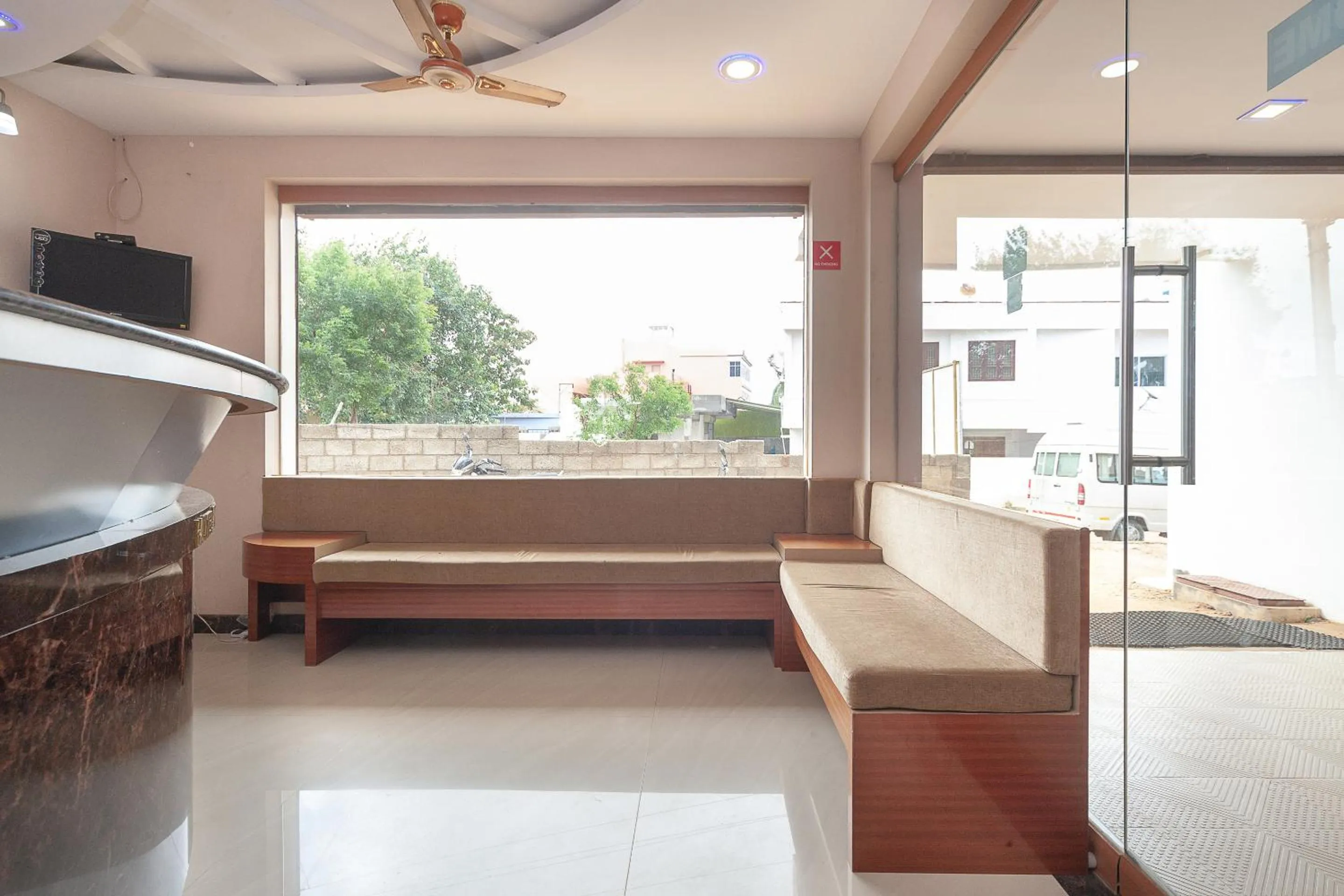 Lobby or reception in Hotel Skyark