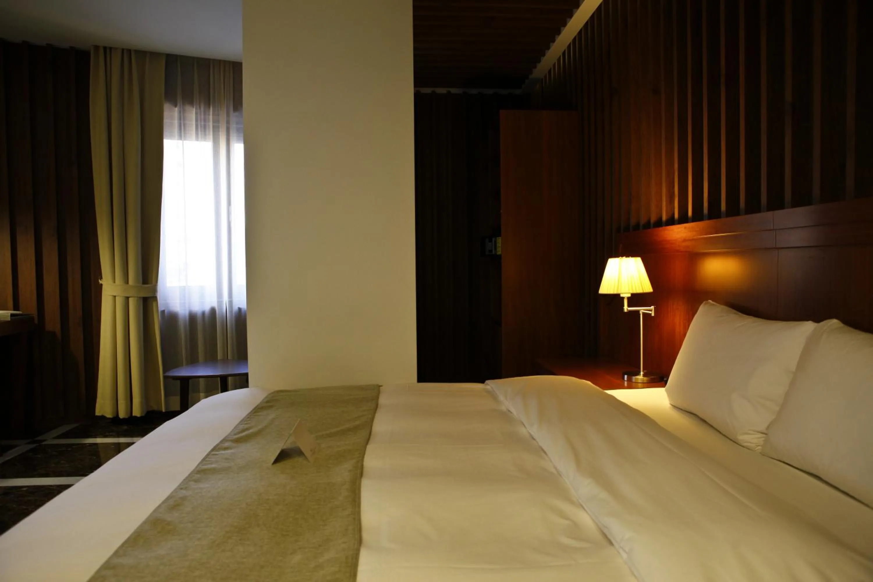 Decorative detail, Bed in Hotel Doma Myeongdong