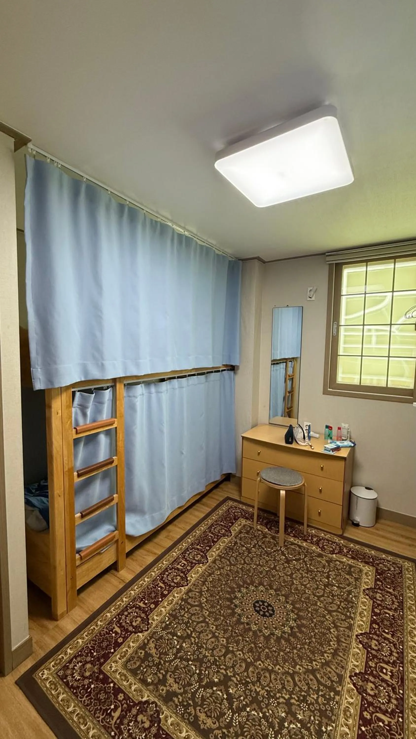 Decorative detail, Bed in Ganderak Guesthouse