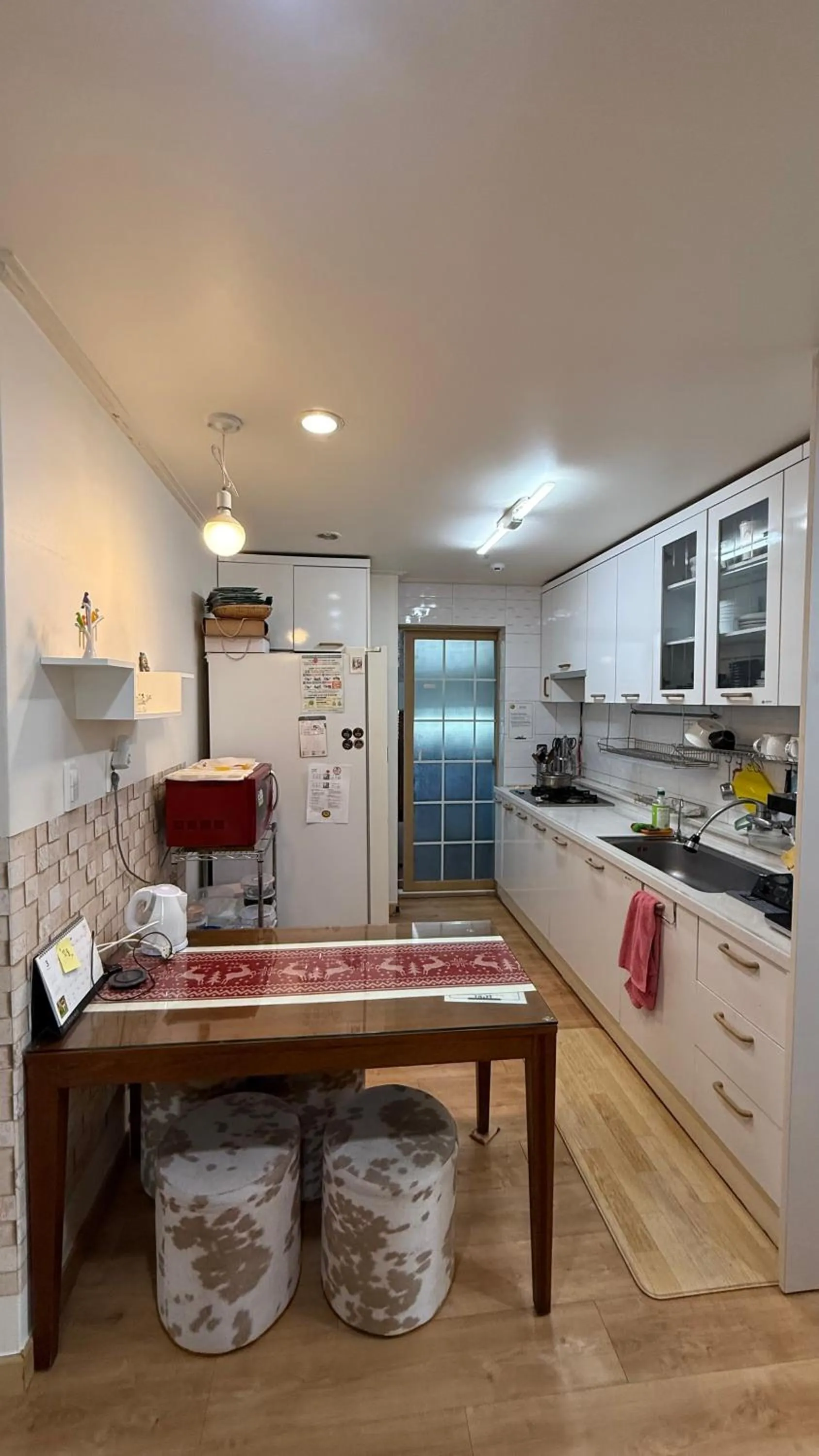 Kitchen or kitchenette in Ganderak Guesthouse