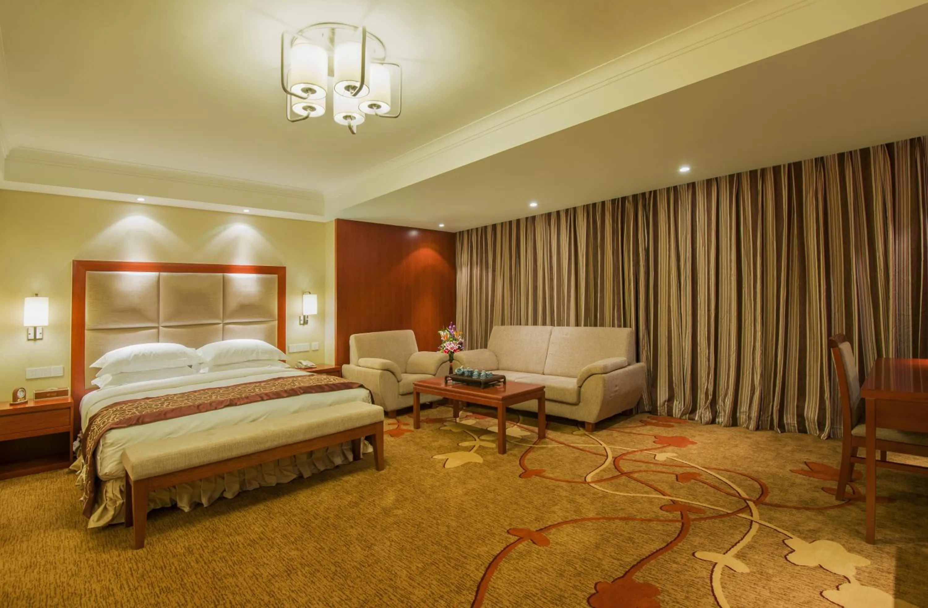 Photo of the whole room, Bed in Avic Hotel Beijing
