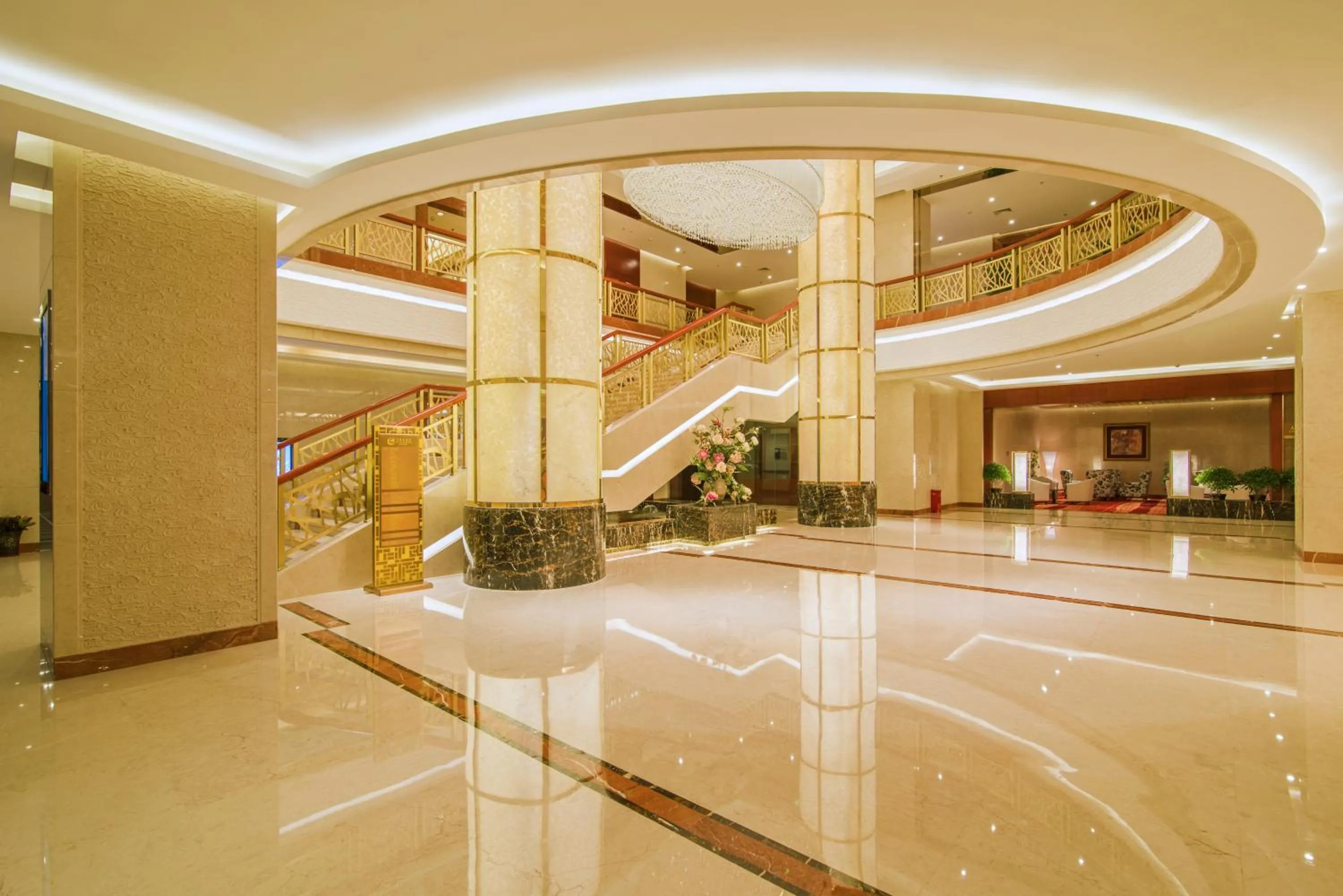 Lobby or reception in Avic Hotel Beijing