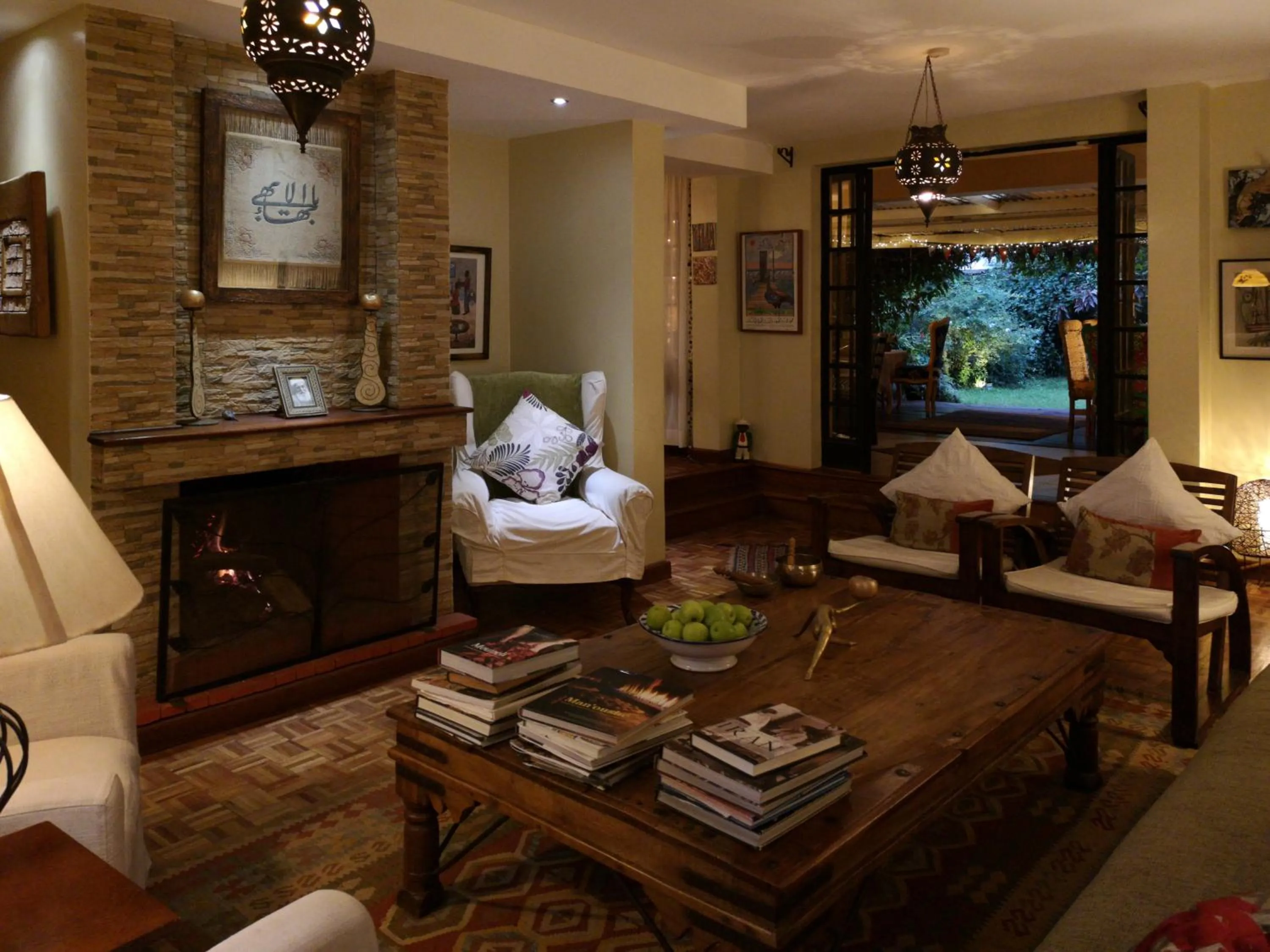 Living room in Hob House