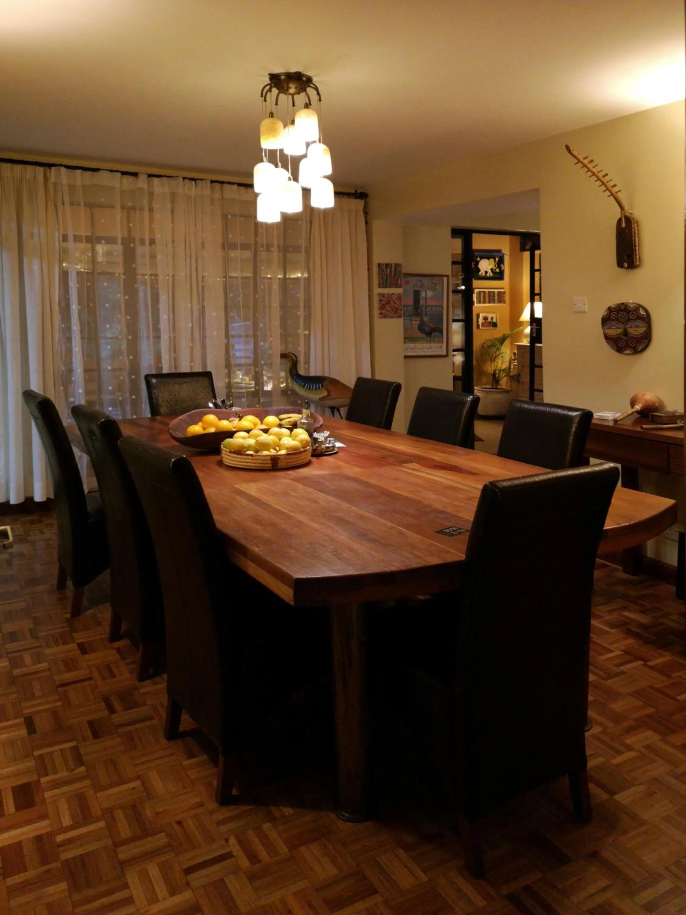 Dining area in Hob House