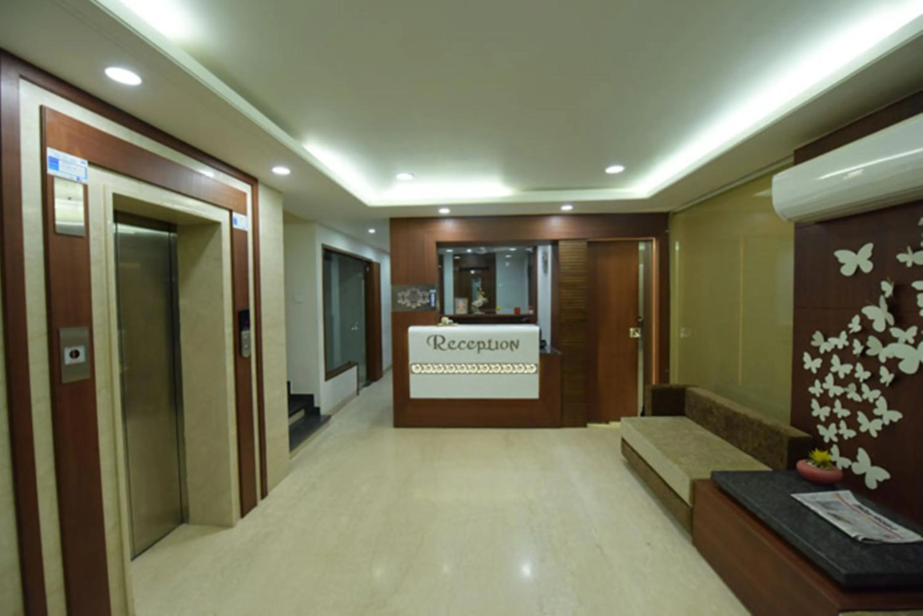 Lobby or reception in Hotel Alankar Palace