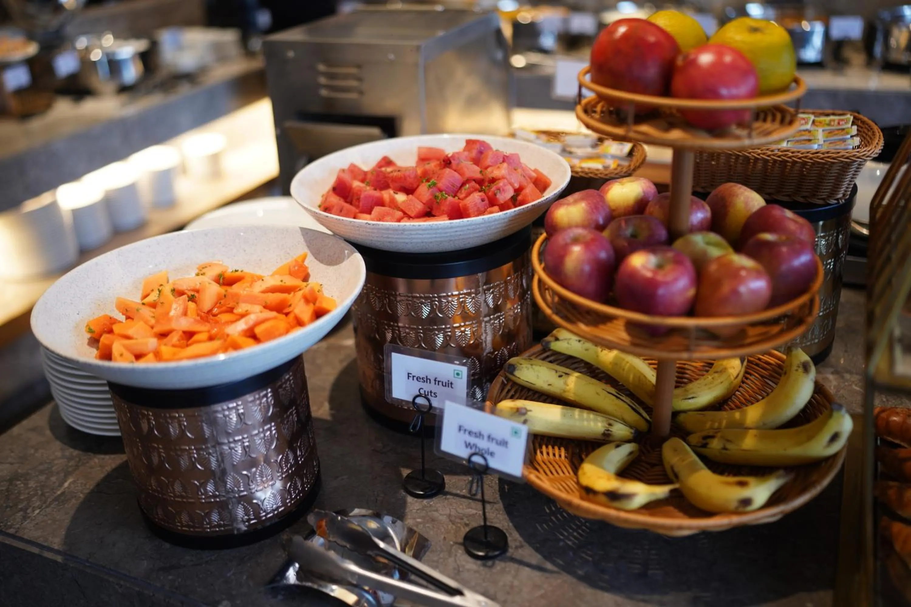 Buffet breakfast in Best Western Swaran Amritsar