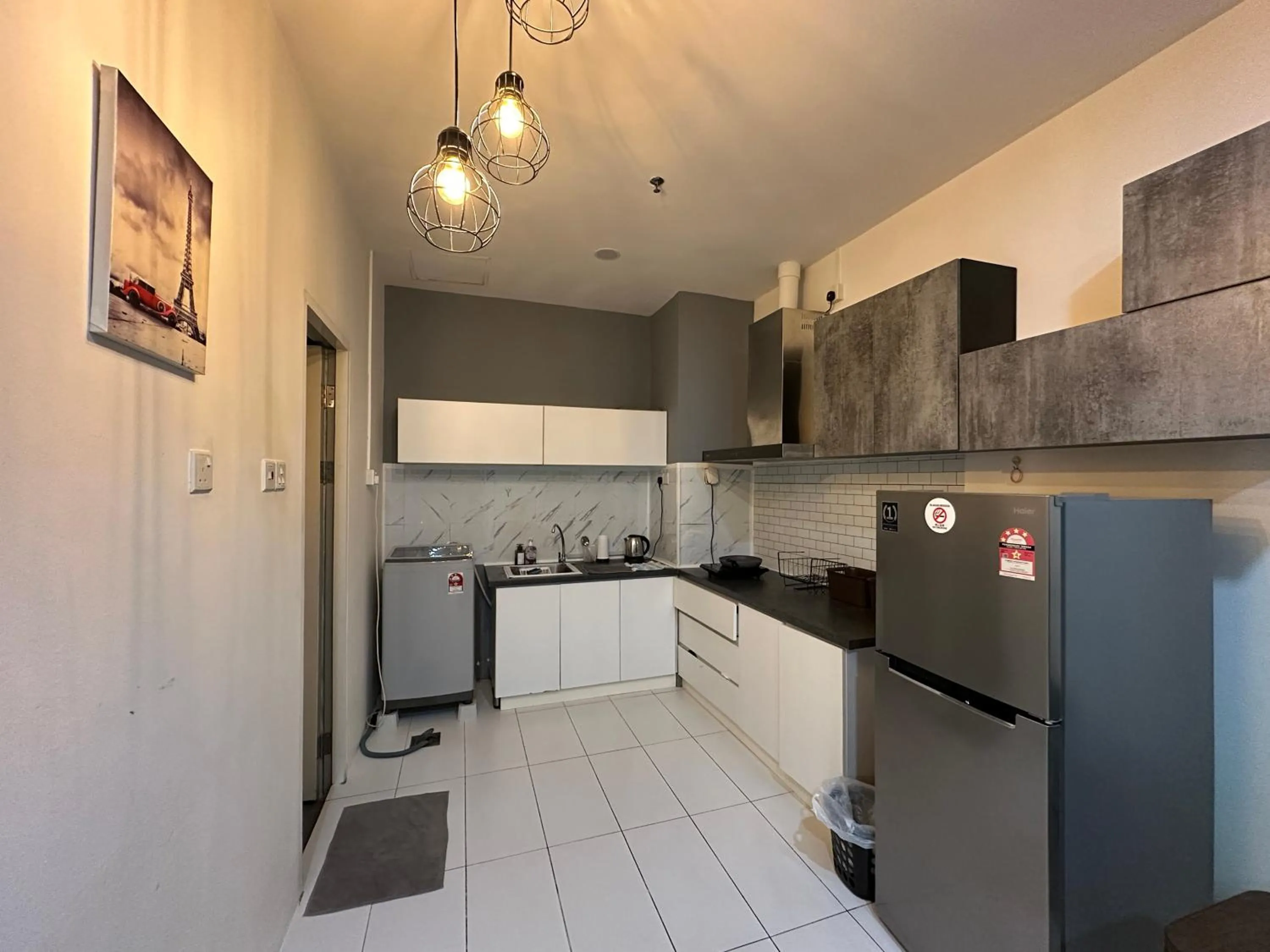 Kitchen or kitchenette in TT3 SOHO near Viva Kuching