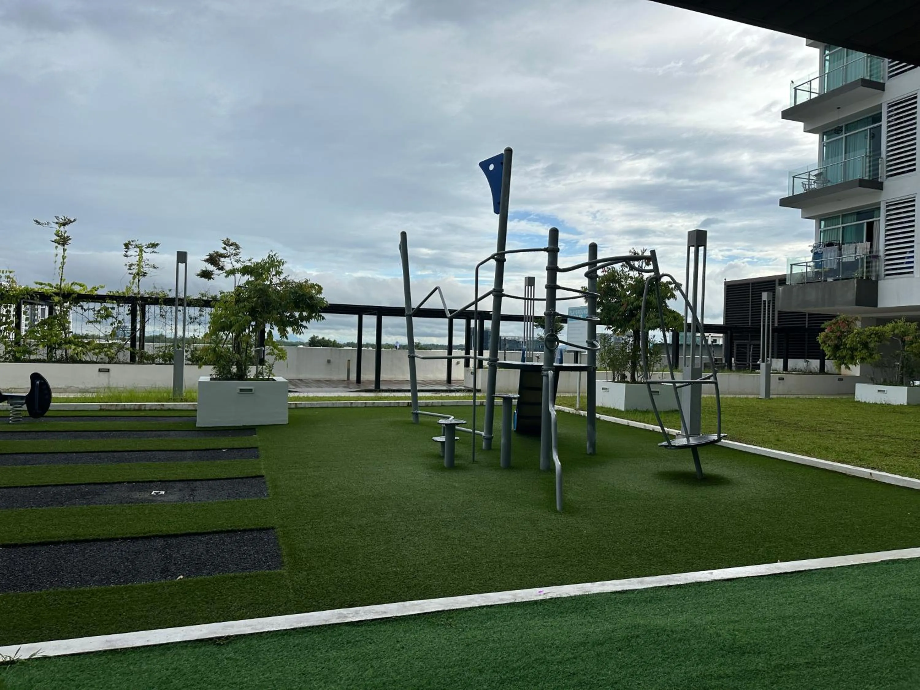 Children play ground in TT3 SOHO near Viva Kuching