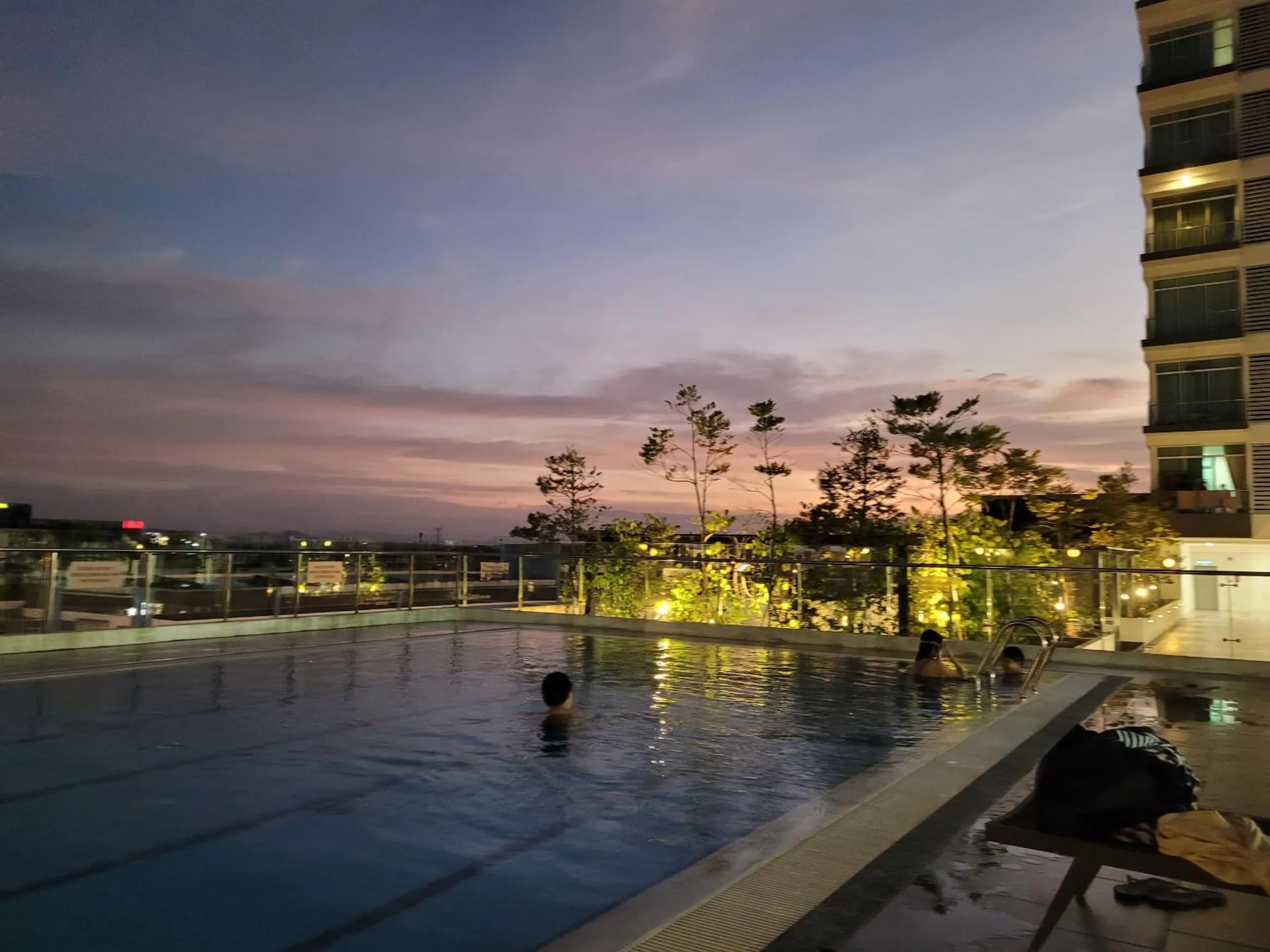 Swimming pool in TT3 SOHO near Viva Kuching