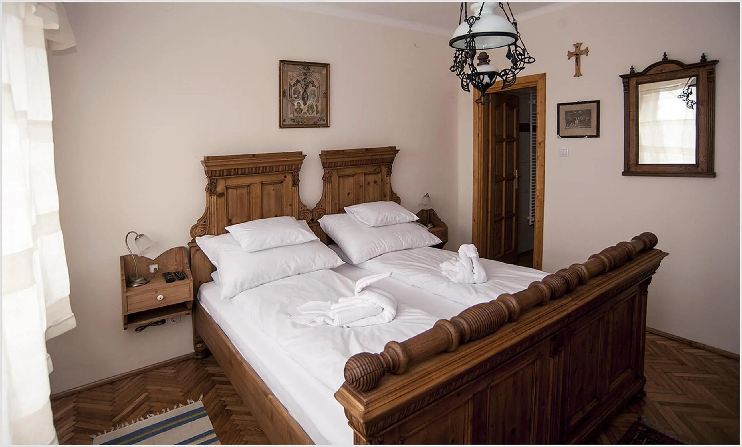Decorative detail, Bed in Szent Gellért Borház és Vendégfogadó