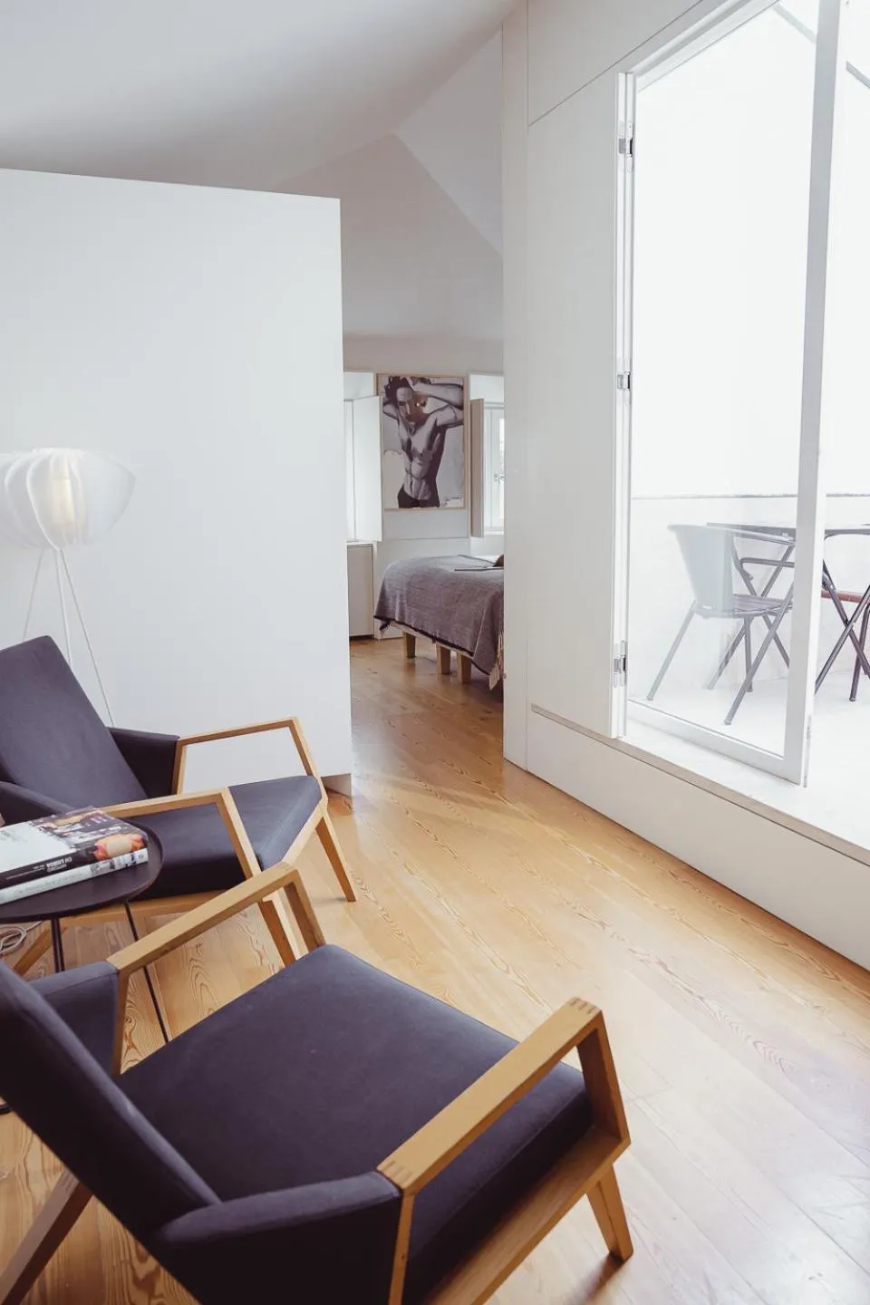 Living room in The Late Birds Lisbon - Gay Urban Resort