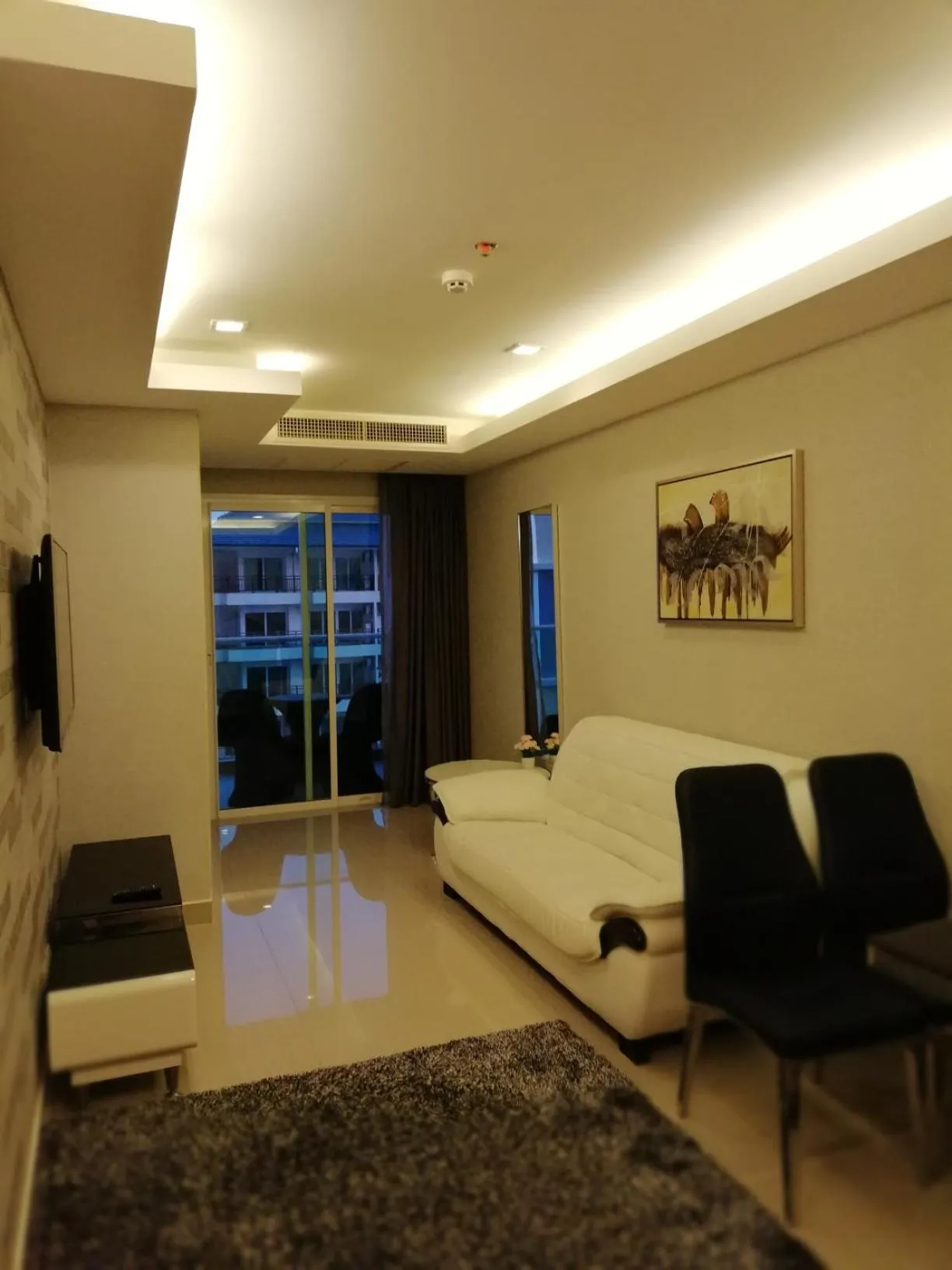 Living room in Cosy Beach View Apartments