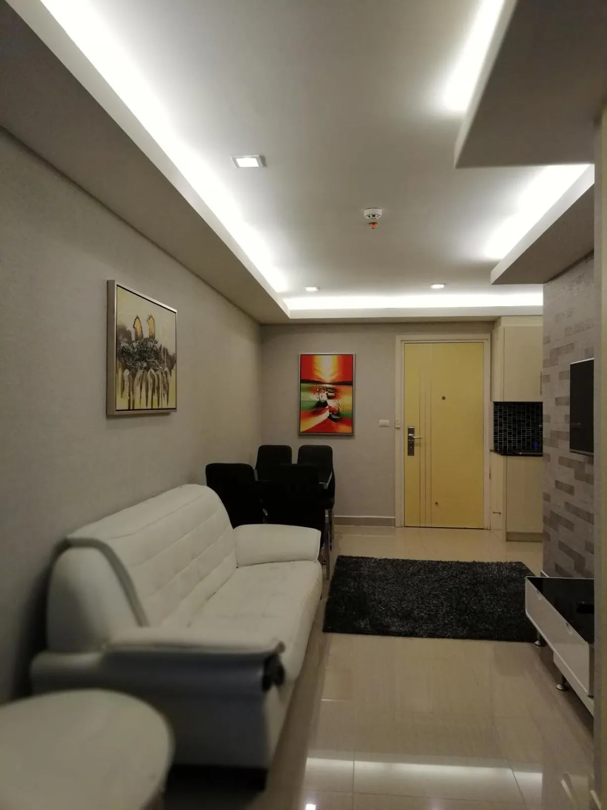 Living room in Cosy Beach View Apartments