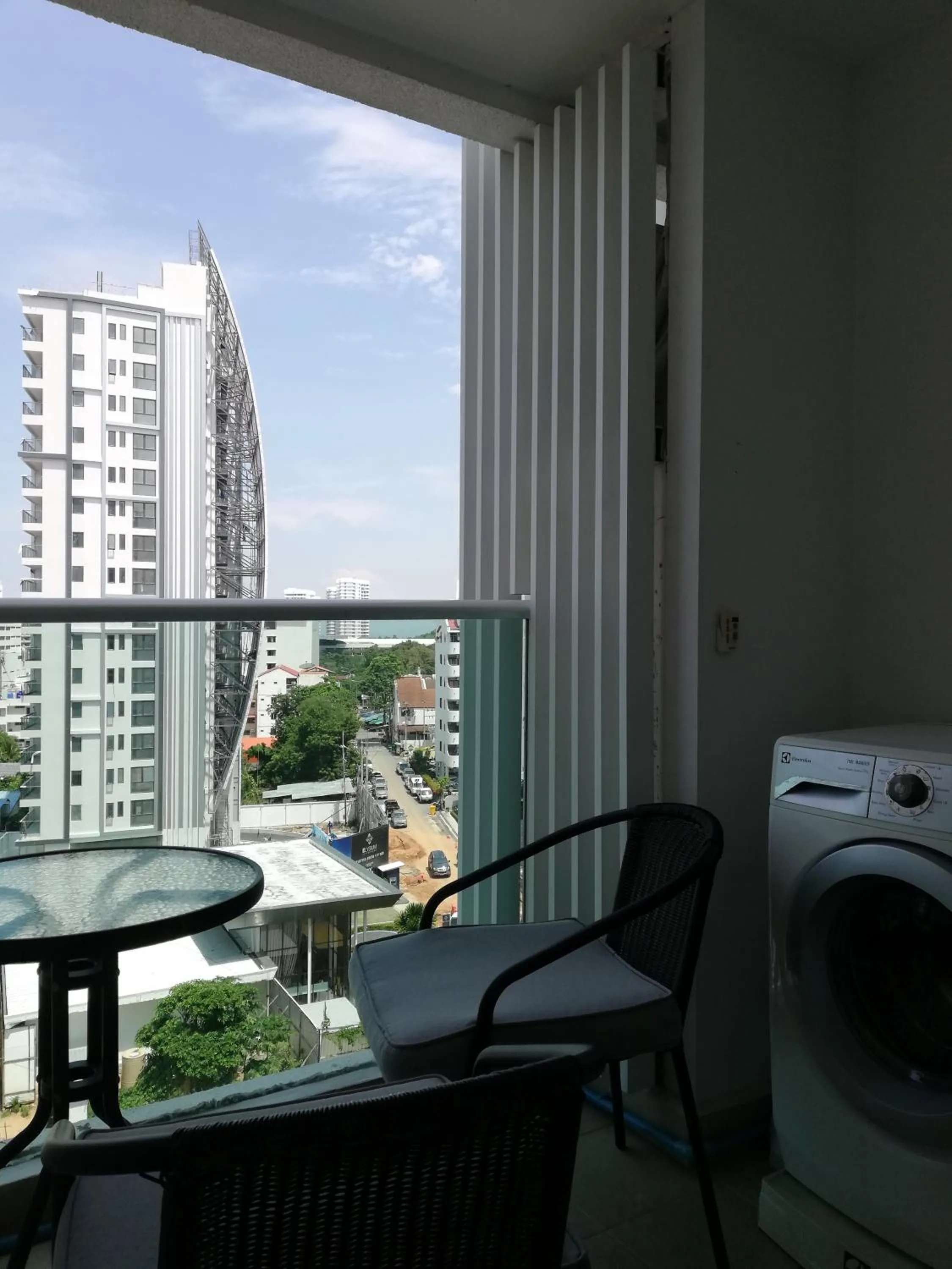 Balcony/Terrace in Cosy Beach View Apartments