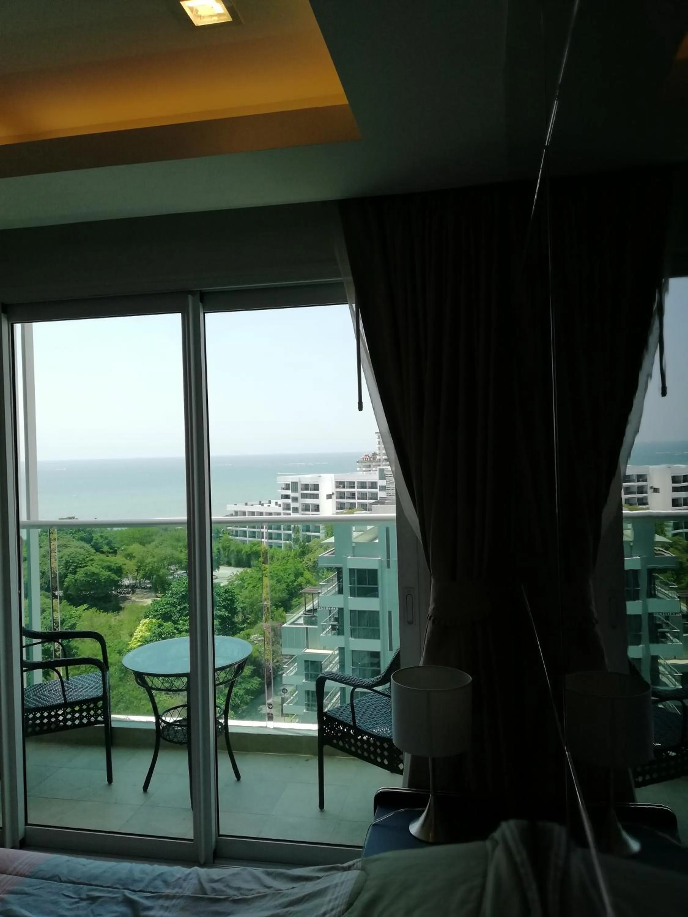 Balcony/Terrace in Cosy Beach View Apartments