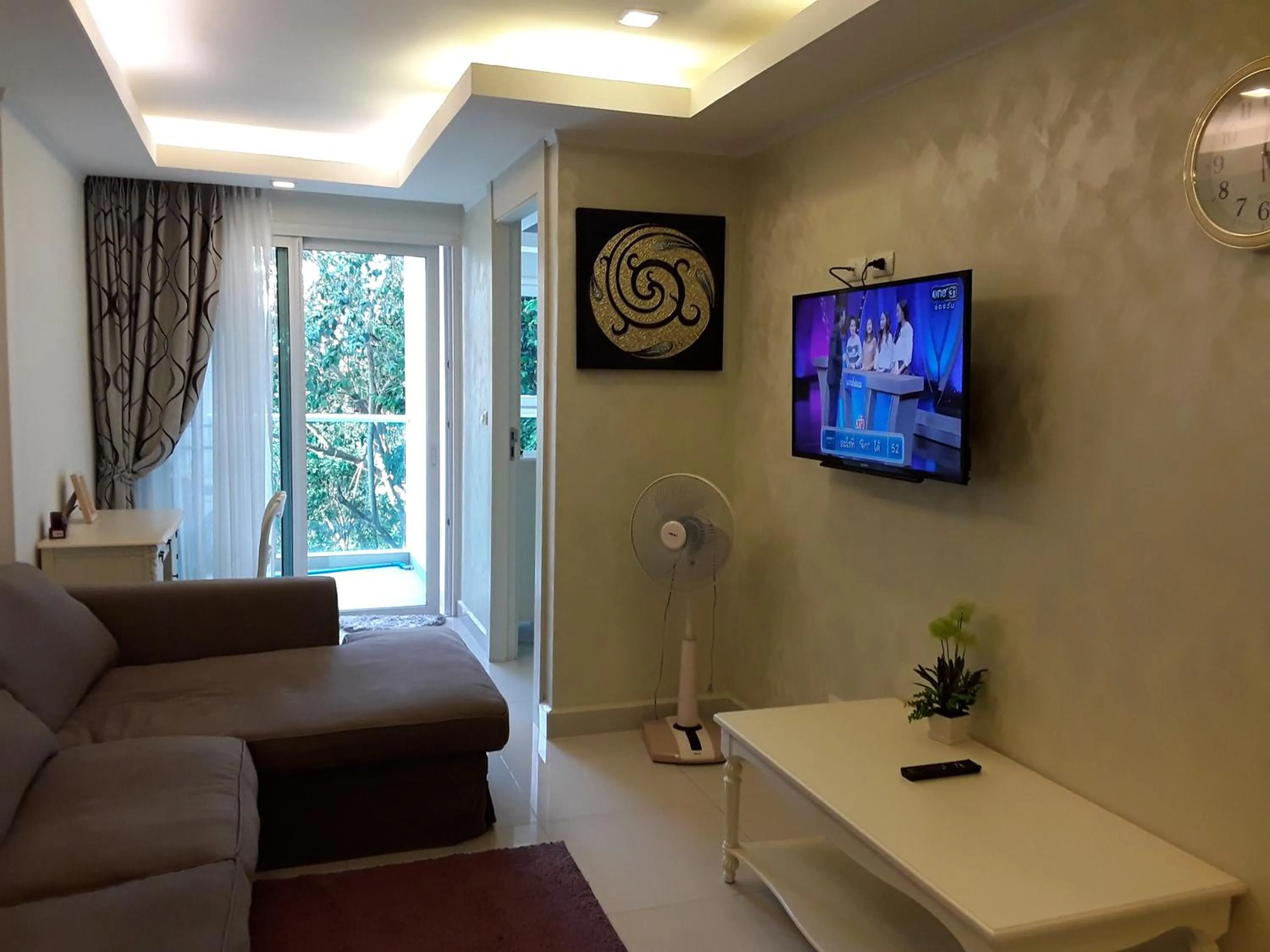 Living room in Cosy Beach View Apartments