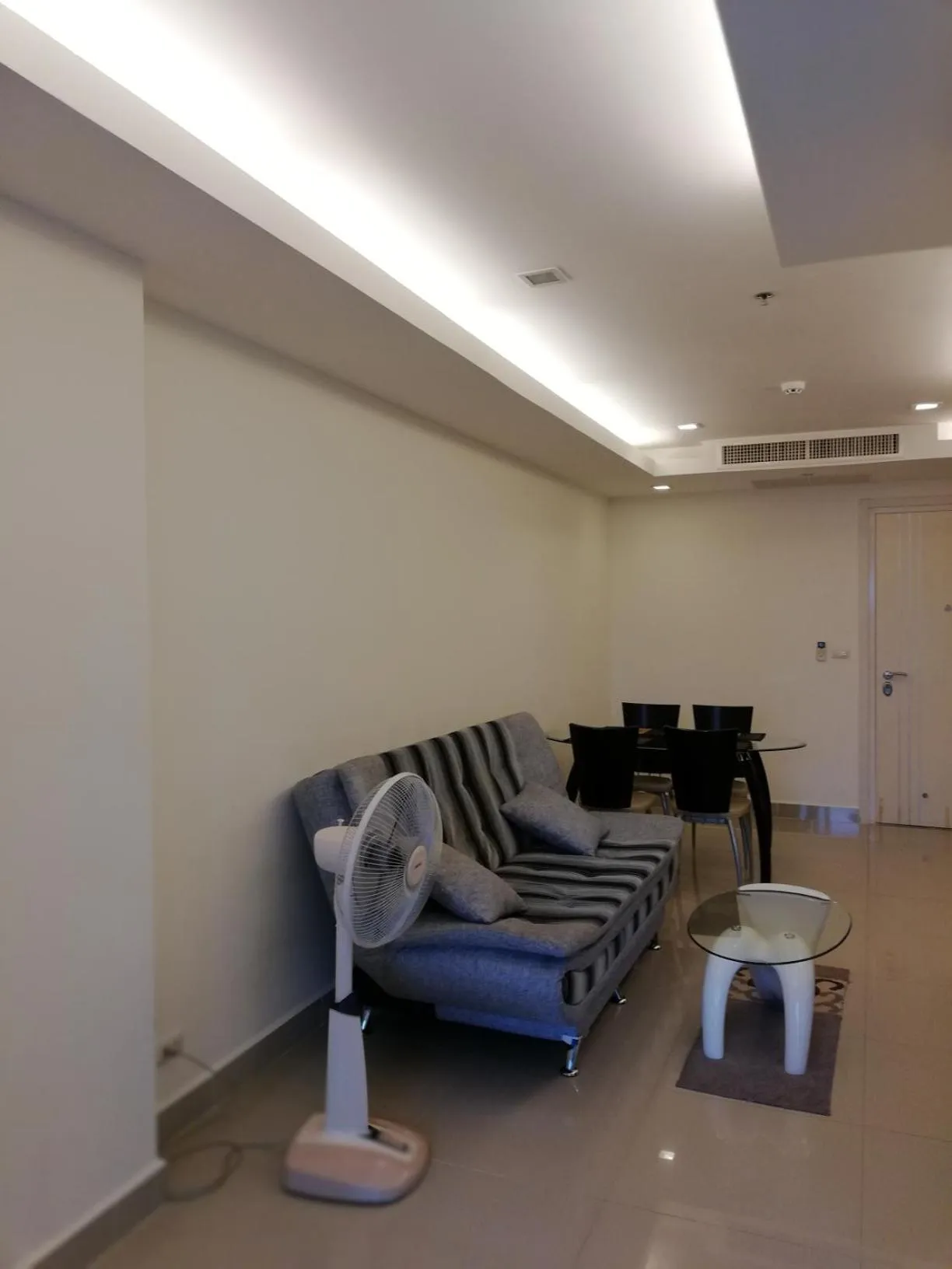 Seating area in Cosy Beach View Apartments