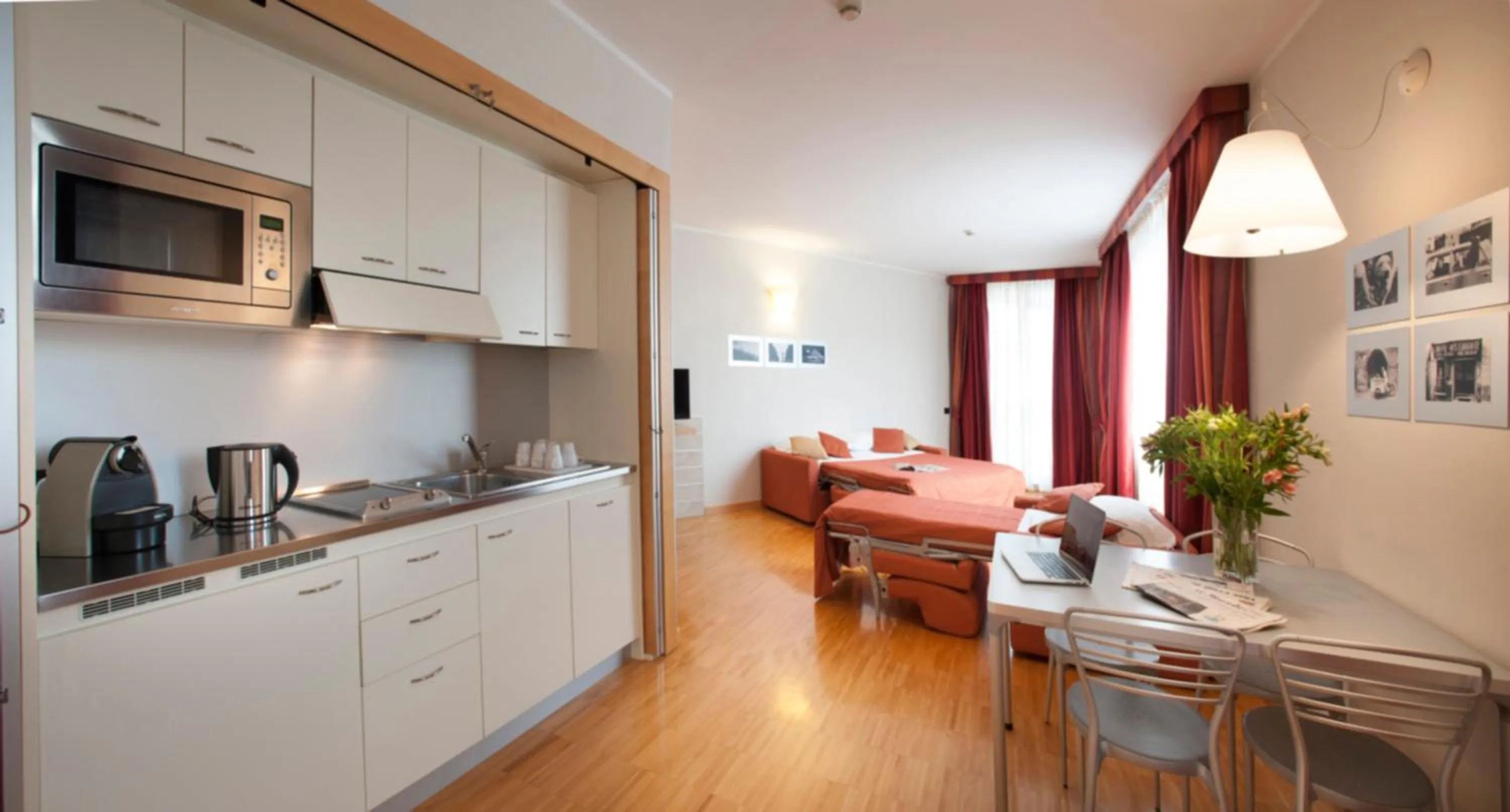 Bed in AlbaResidence Masera26