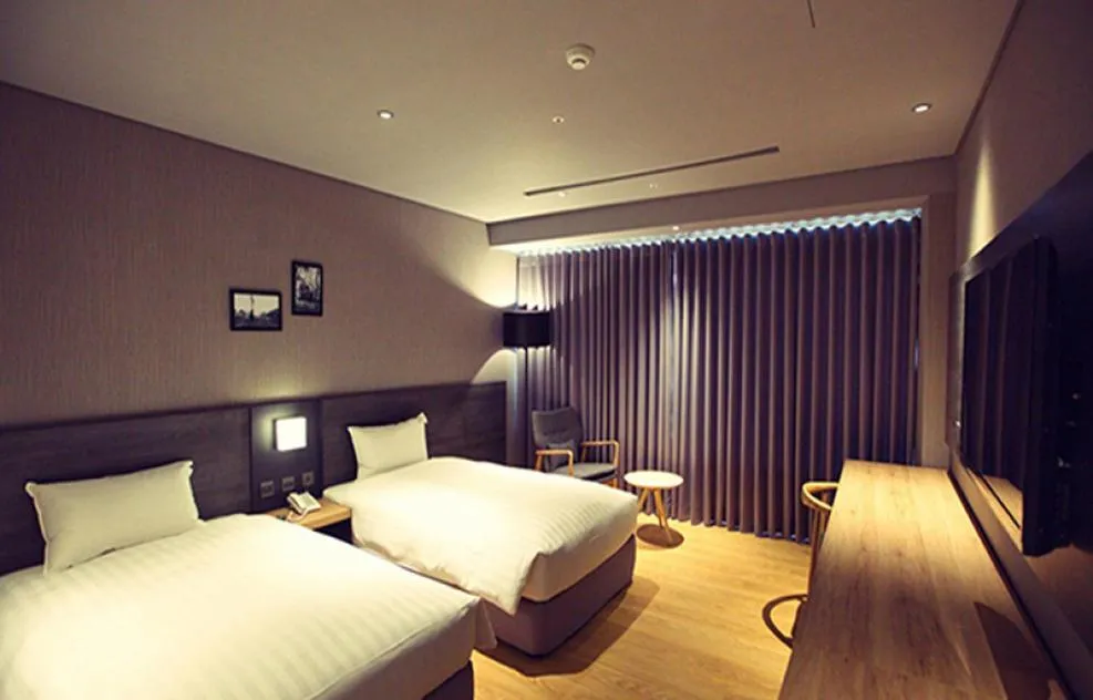 Bed in Chiayi Guanzhi Hotel