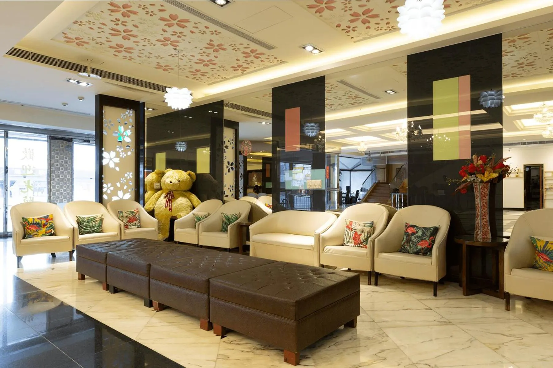 Seating area in Ever Delightful Business Hotel