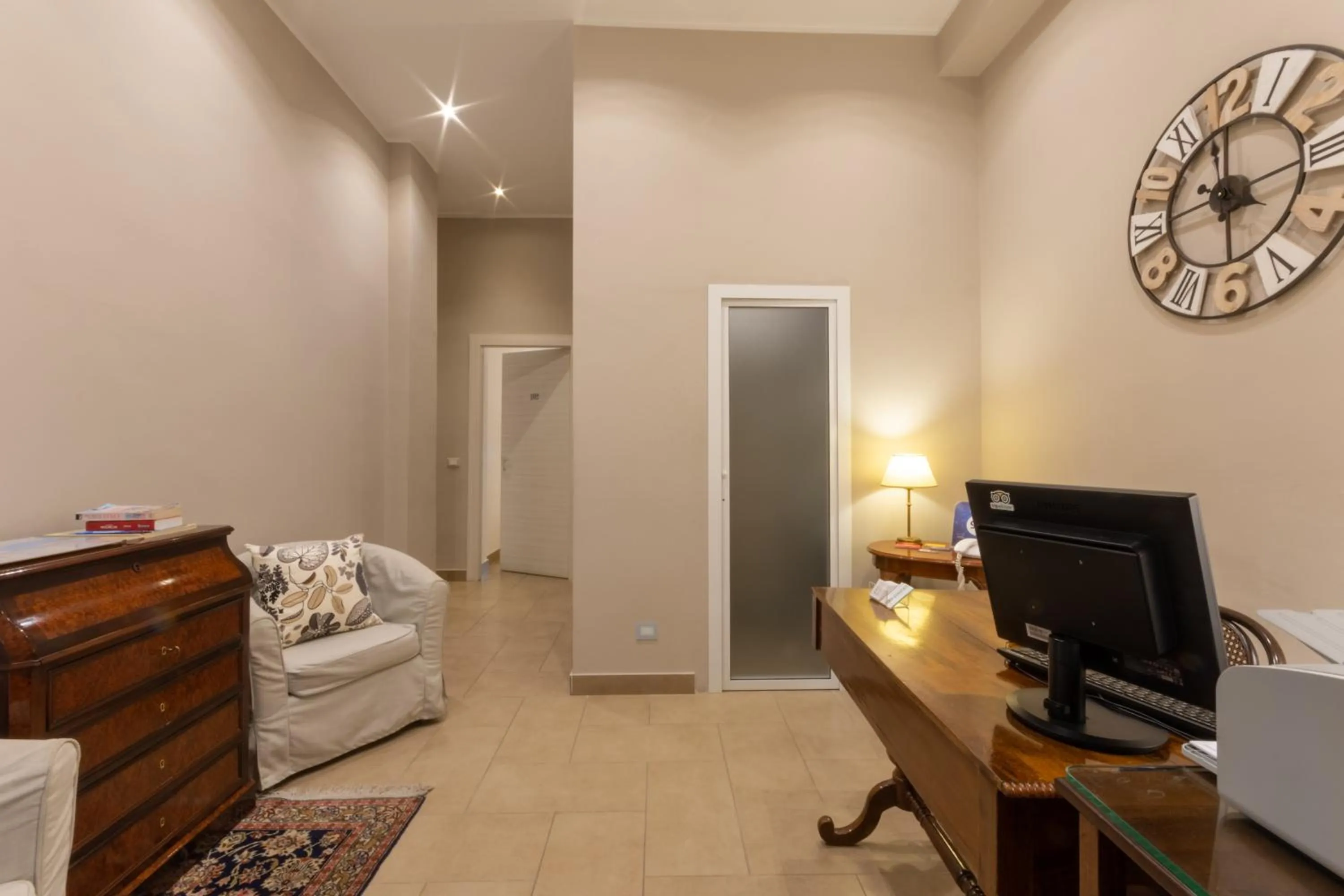 Lobby or reception in B&B Cairoli