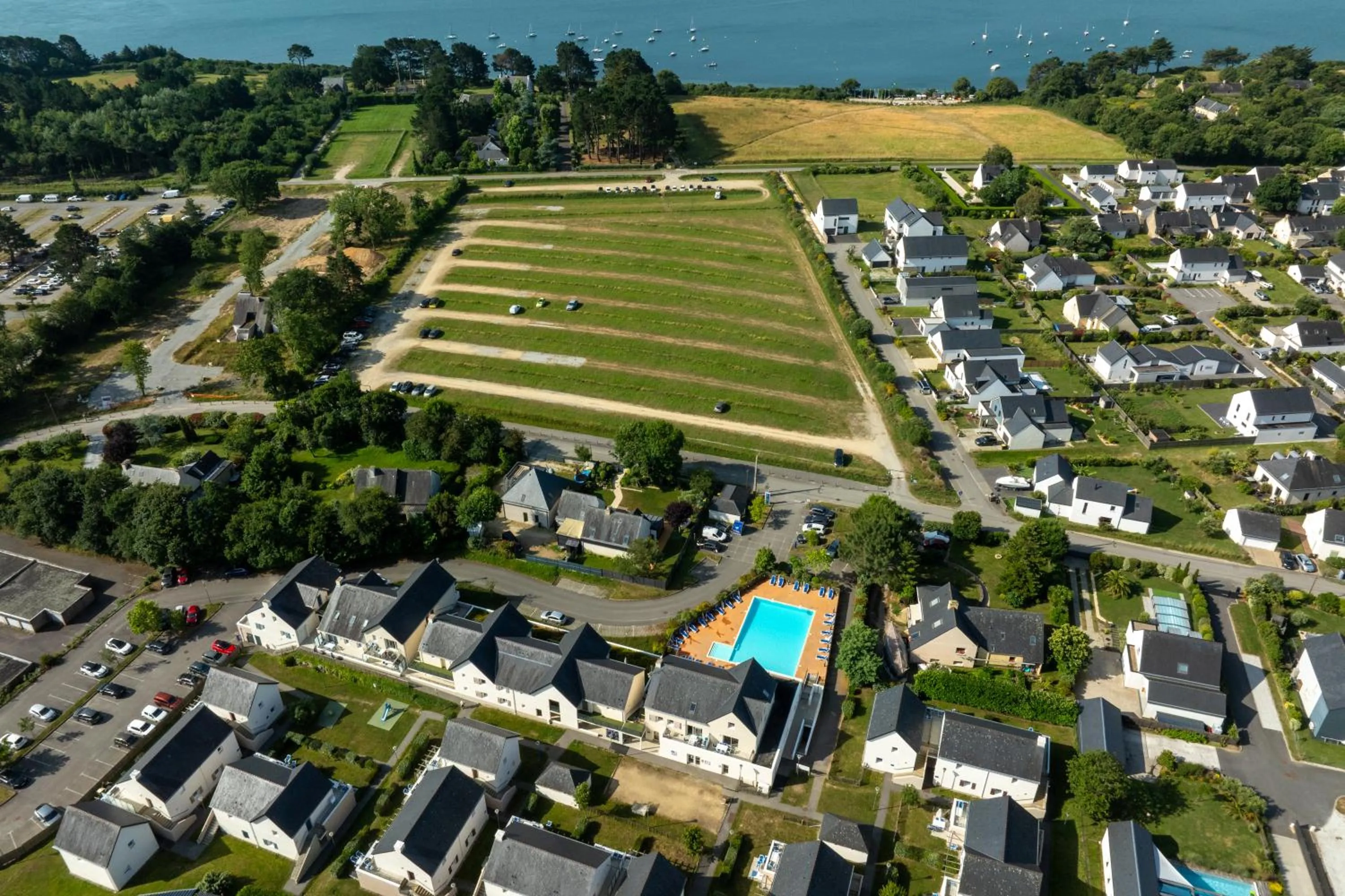 Bird's eye view in Résidence Odalys Les Iles du Morbihan