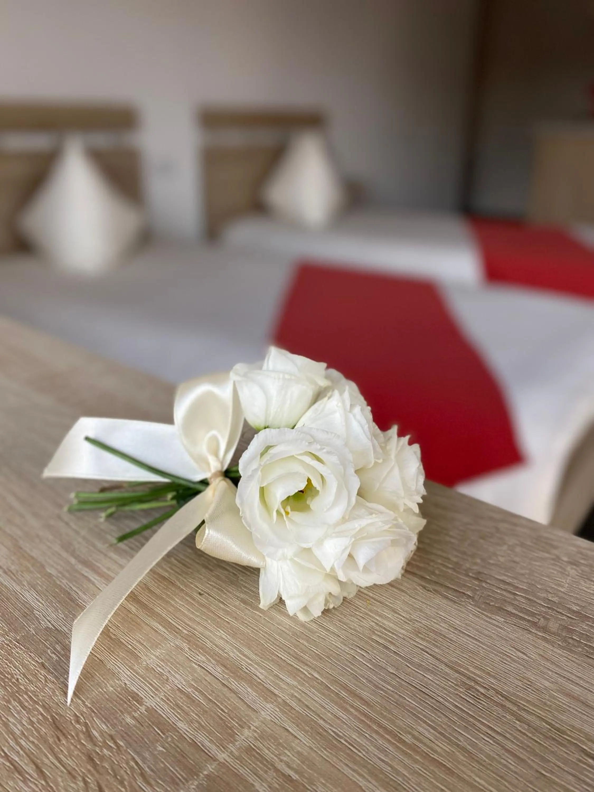 Bed in Aparthotel Punct pe i