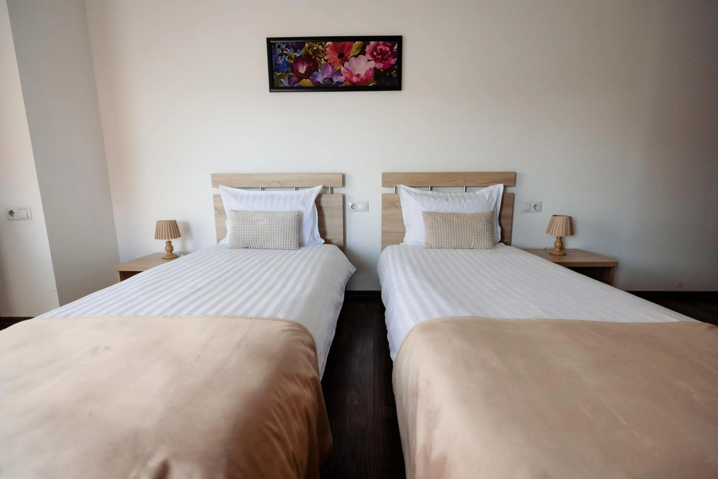 Bed in Aparthotel Punct pe i