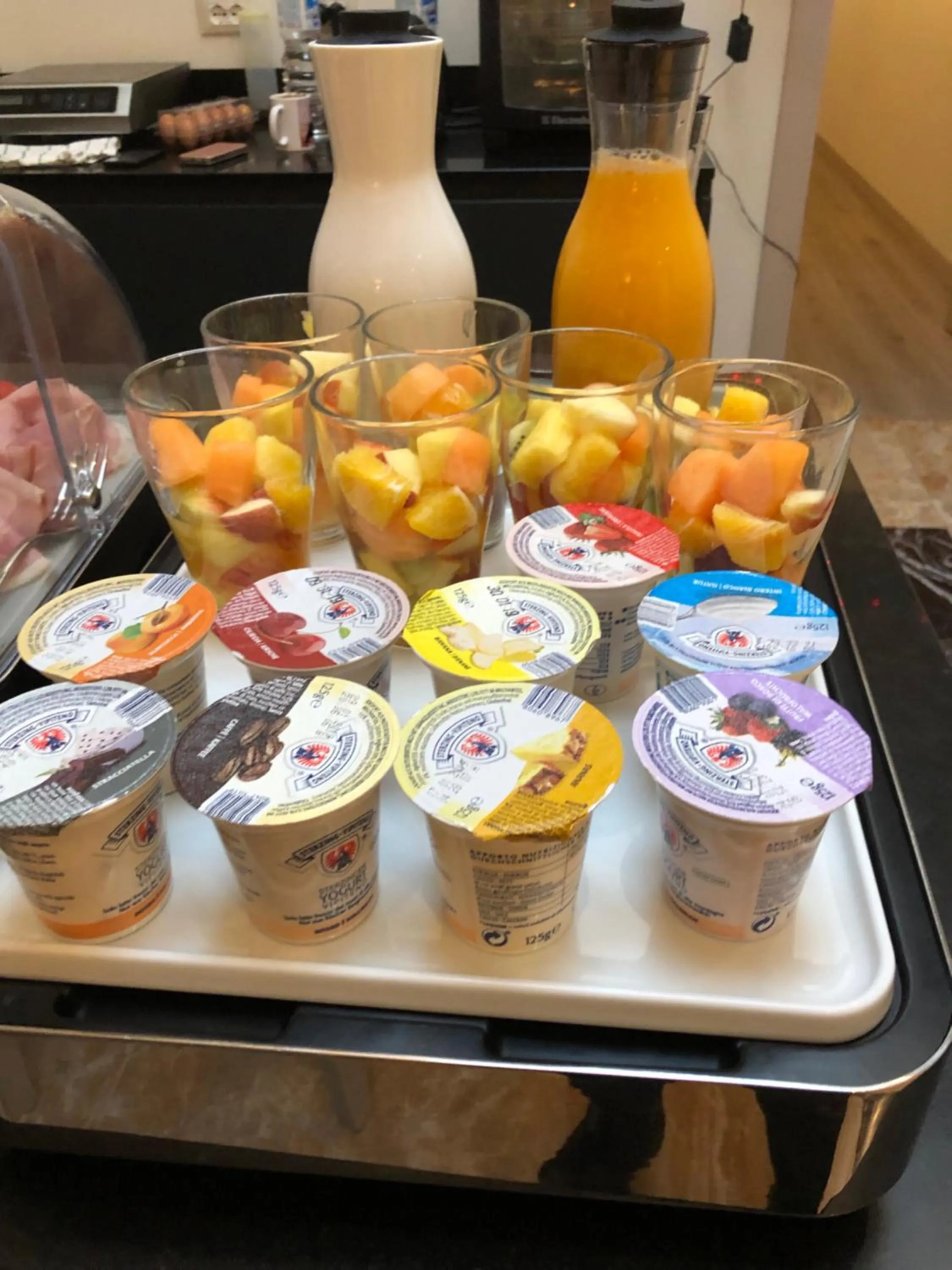 Buffet breakfast in Guest House Ca' dell'Angelo