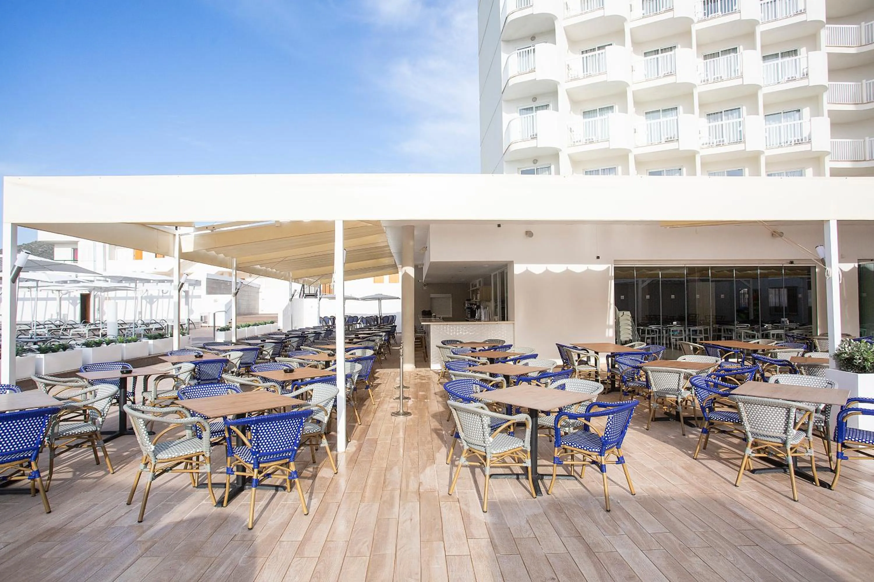 Balcony/Terrace in BQ Delfín Azul Hotel