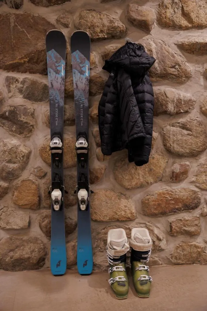 Skiing in La Pinsonnière