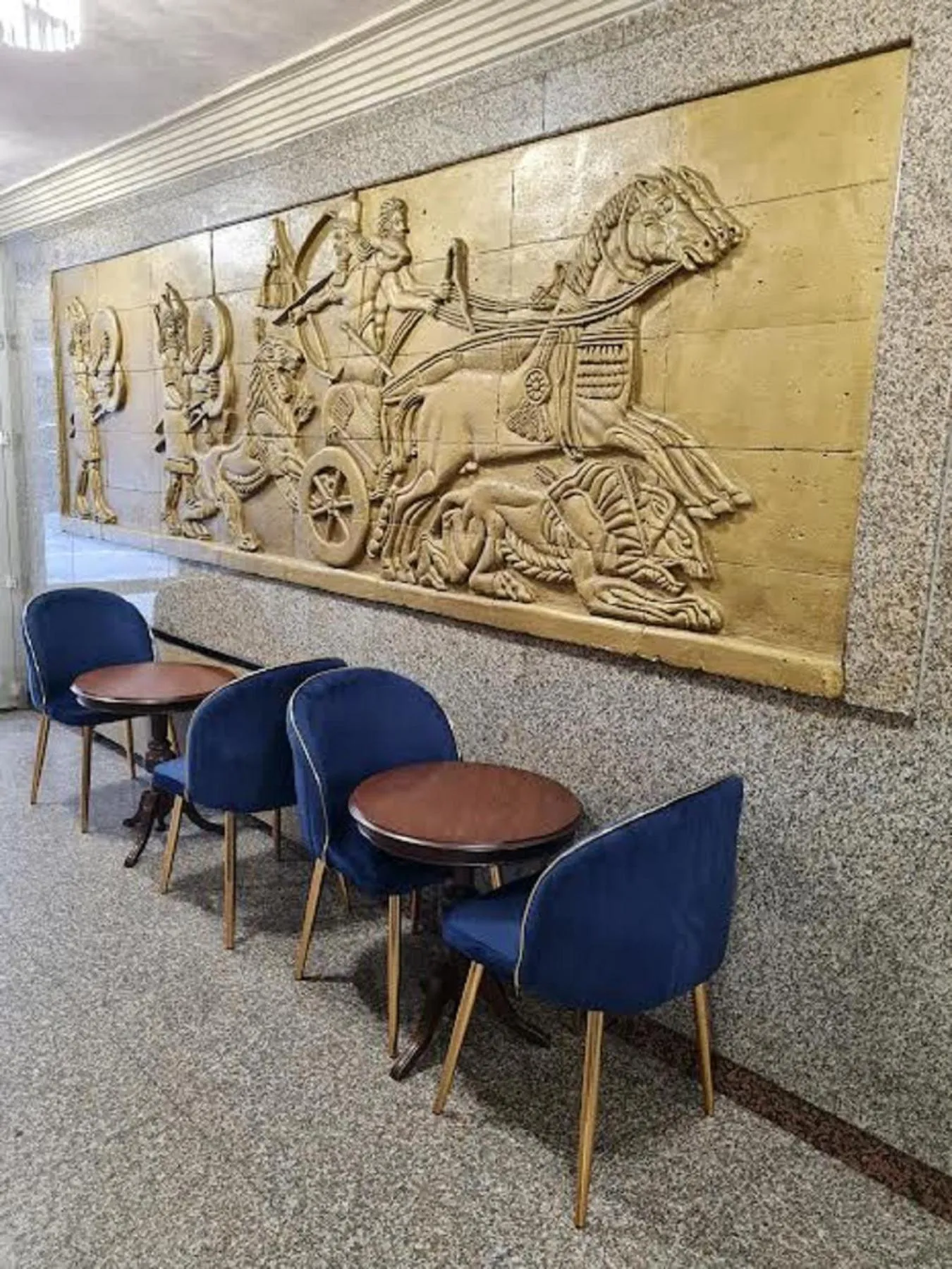 Decorative detail in Hamit Hotel Istanbul