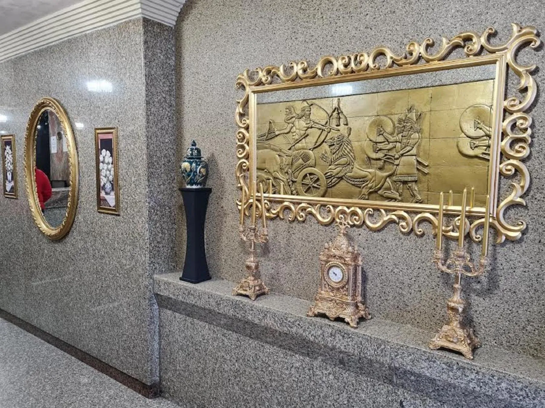 Decorative detail in Hamit Hotel Istanbul