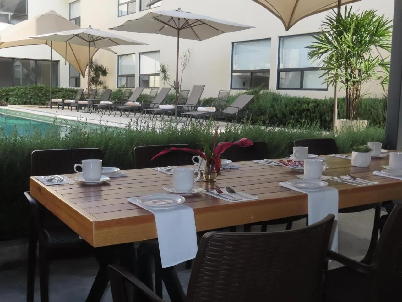 Restaurant/places to eat in Casa Begonias Hotel mas Villas