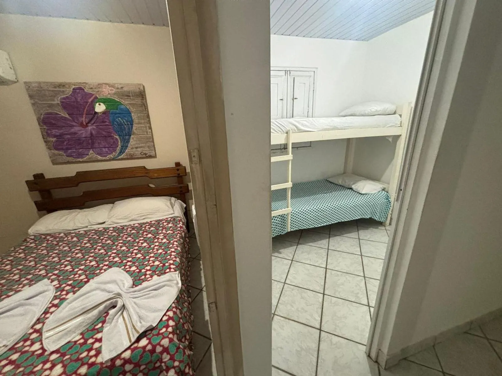 Bed in Pousada Clarice Suítes