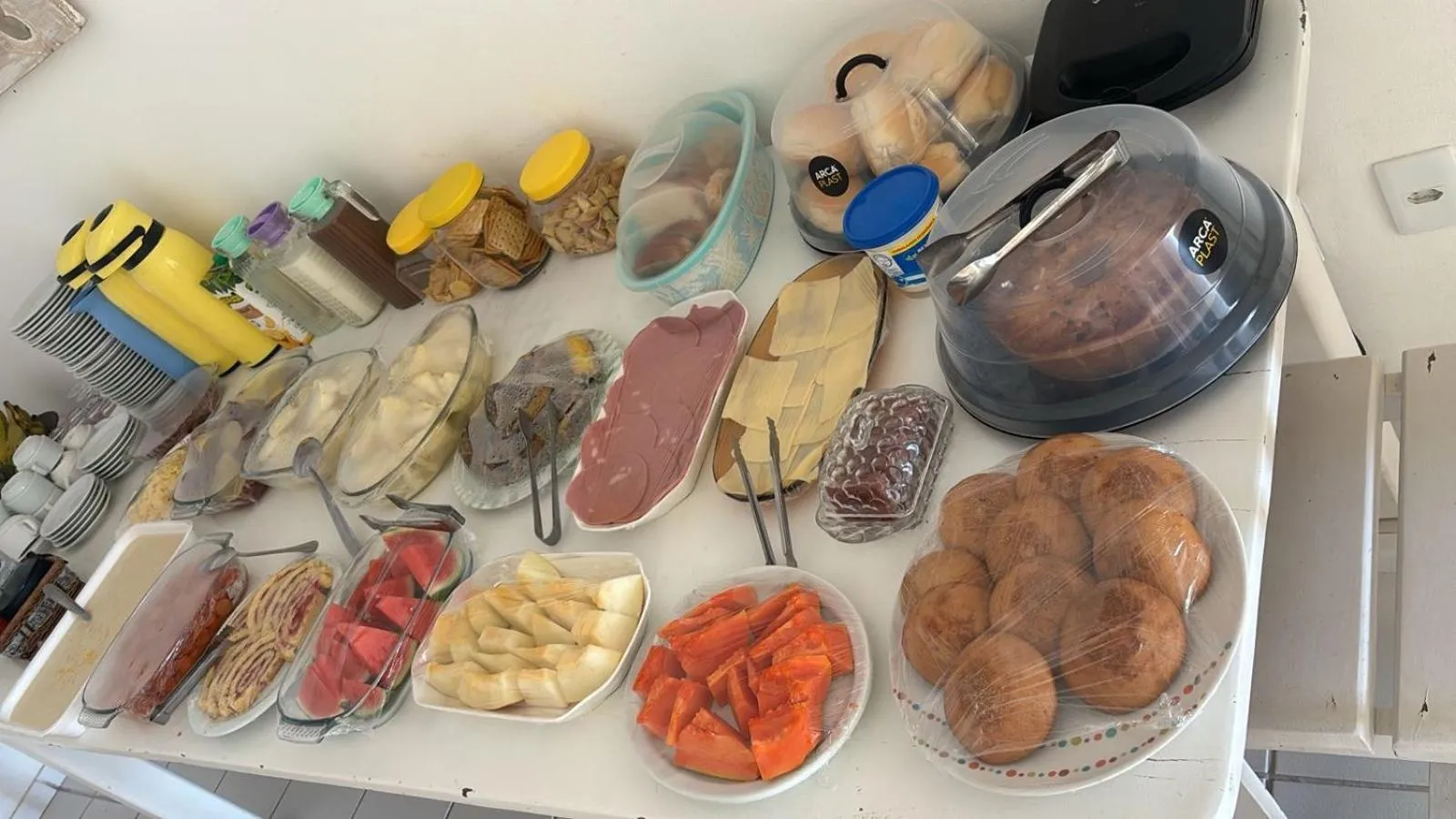 Breakfast in Pousada Clarice Suítes