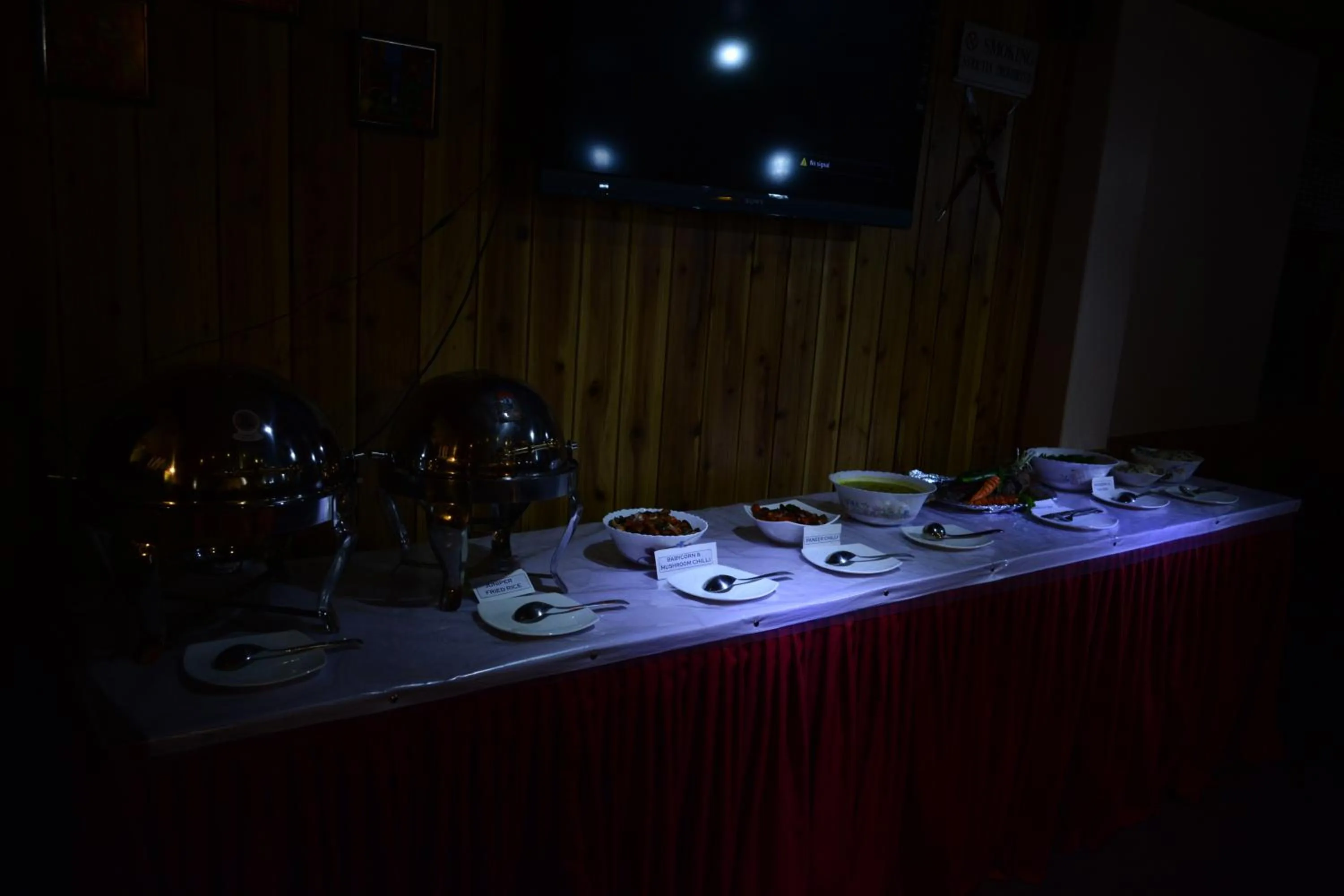 Continental breakfast in Juniper Residency Hotel