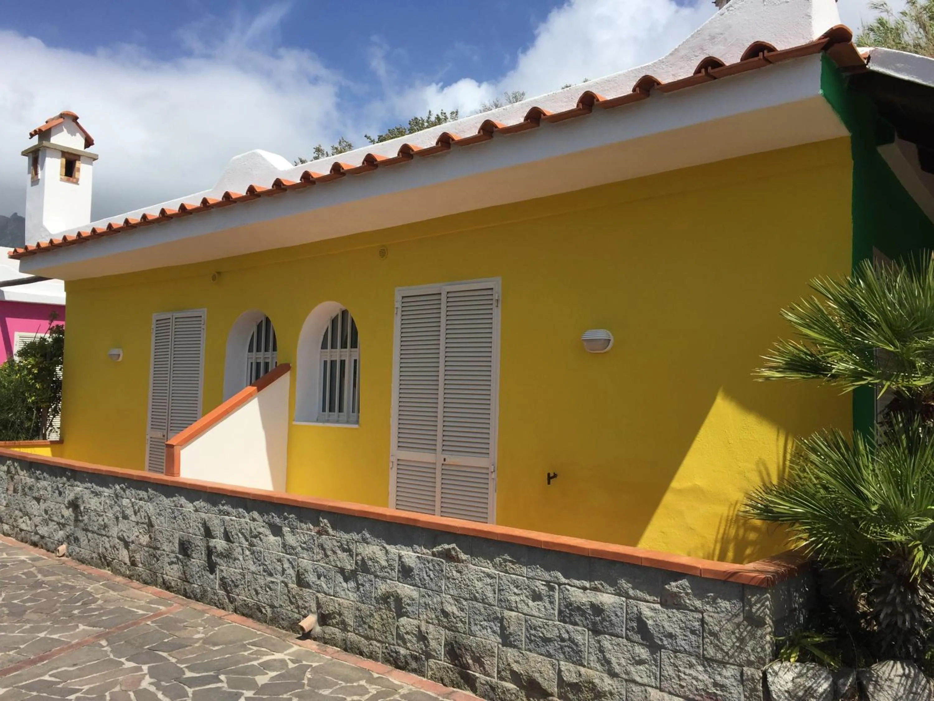 Property building in Hotel Punto Azzurro