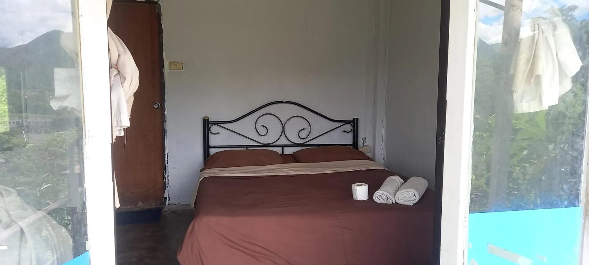 Bed in Tony's Guesthouse