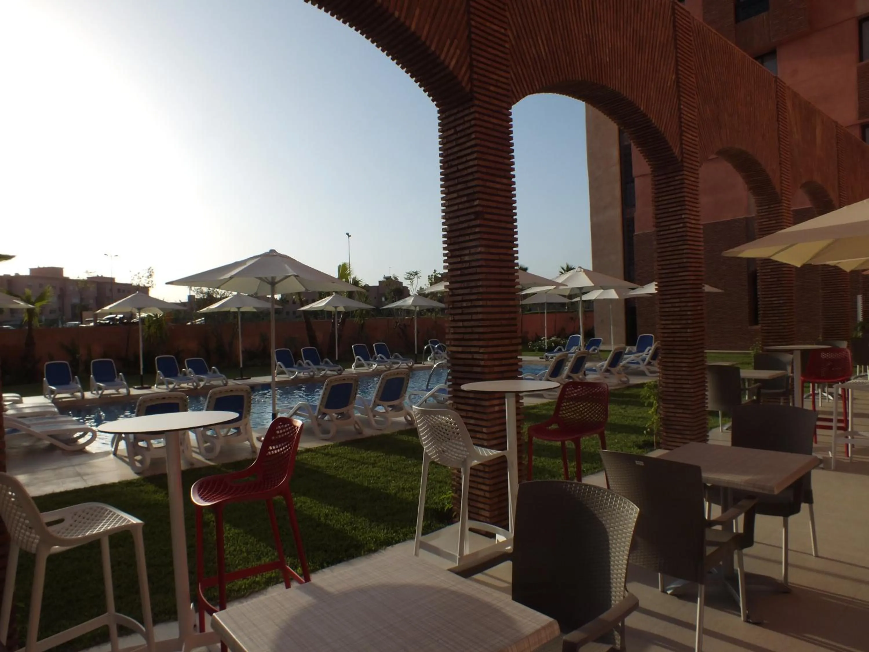 Swimming pool in Hotel Relax Marrakech