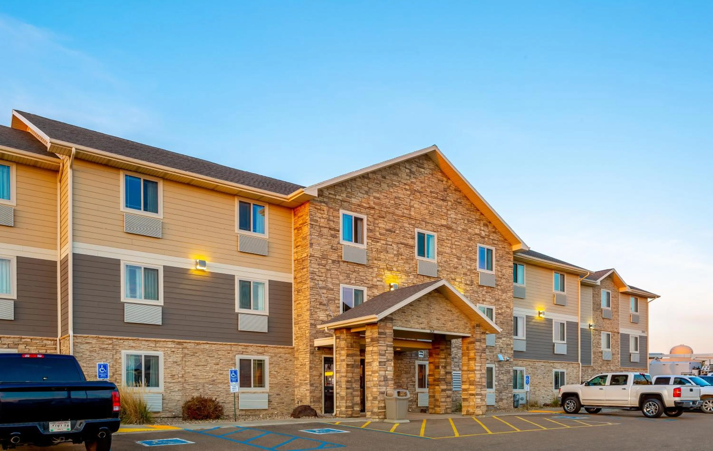Property building in My Place Hotel-Dickinson, ND