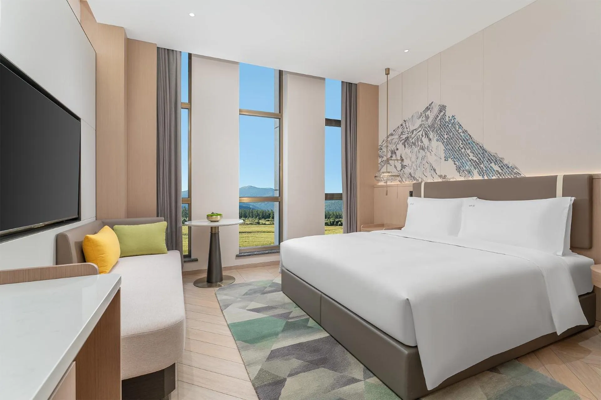 Bedroom in Holiday Inn Liaoyuan City Center by IHG