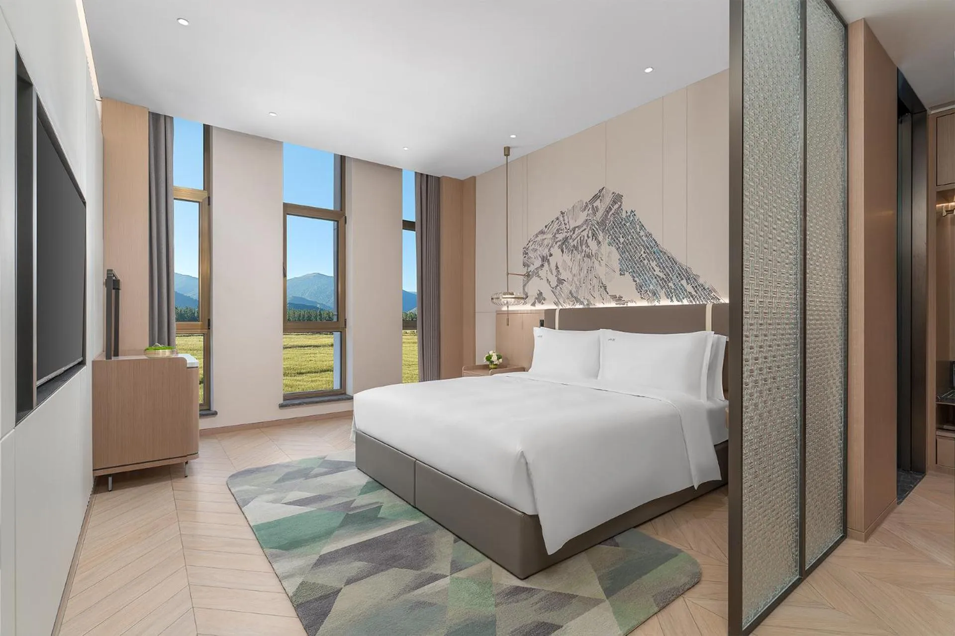 Bed in Holiday Inn Liaoyuan City Center by IHG